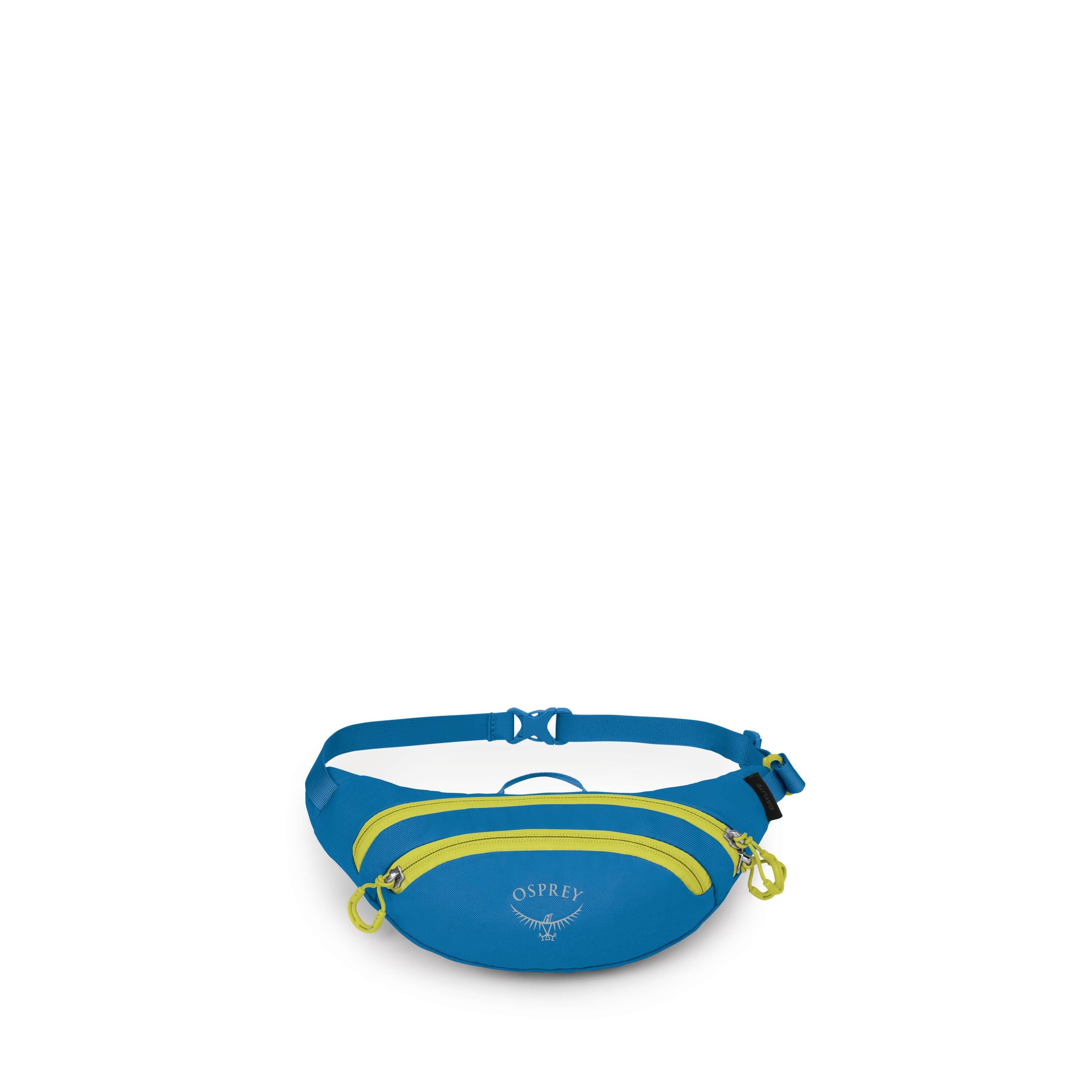 Osprey Daylite Mini Waist Pack 1L in Blue Flame — front view