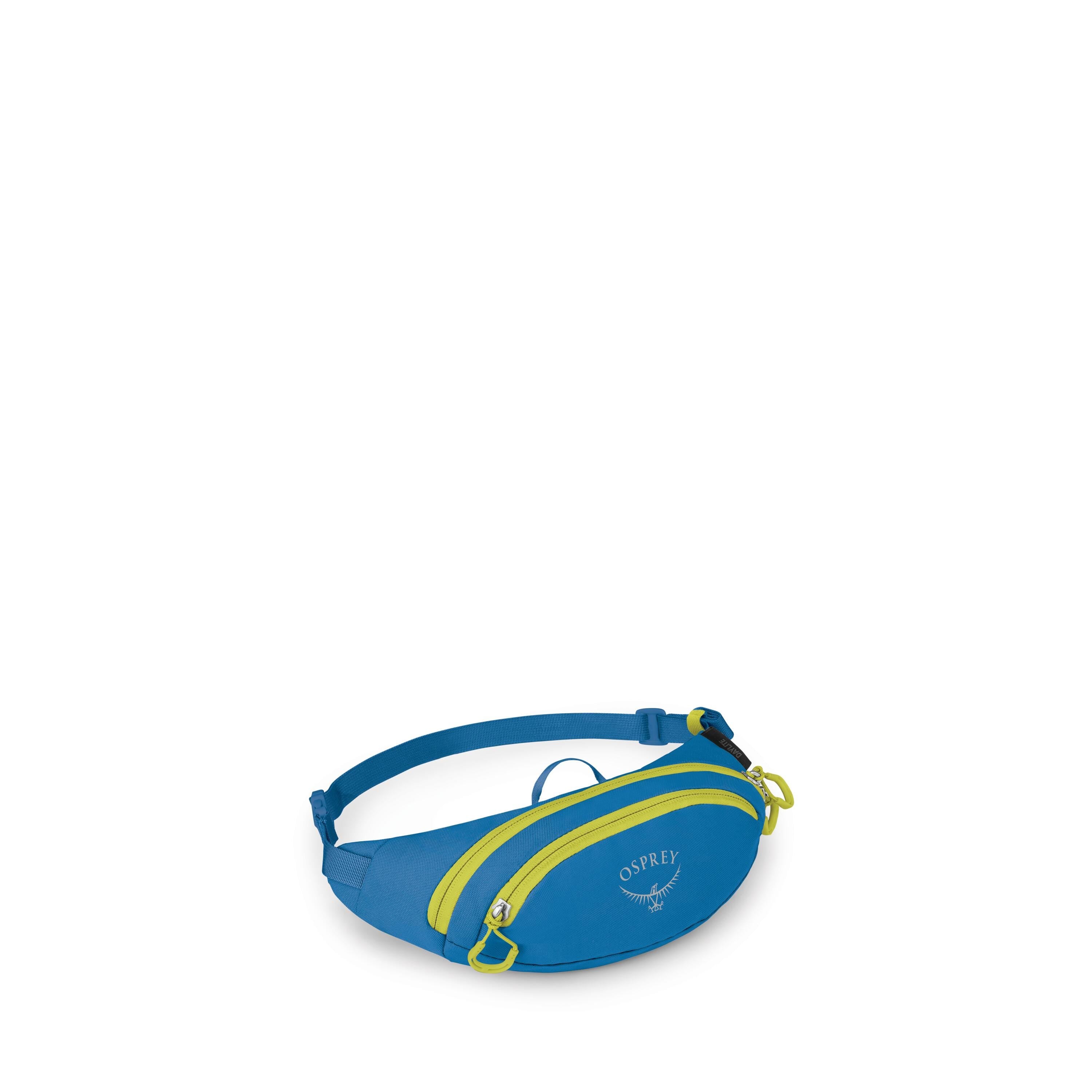 Osprey Daylite Mini Waist Pack 1L in Blue Flame — angle view 2