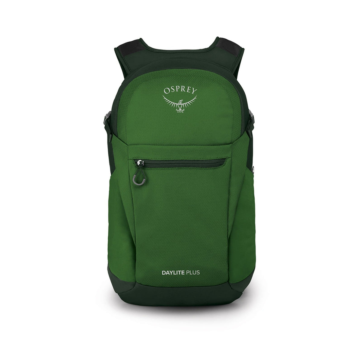 Osprey Daylite Plus Backpack 20L in Green Belt/Green Canopy — front view 2