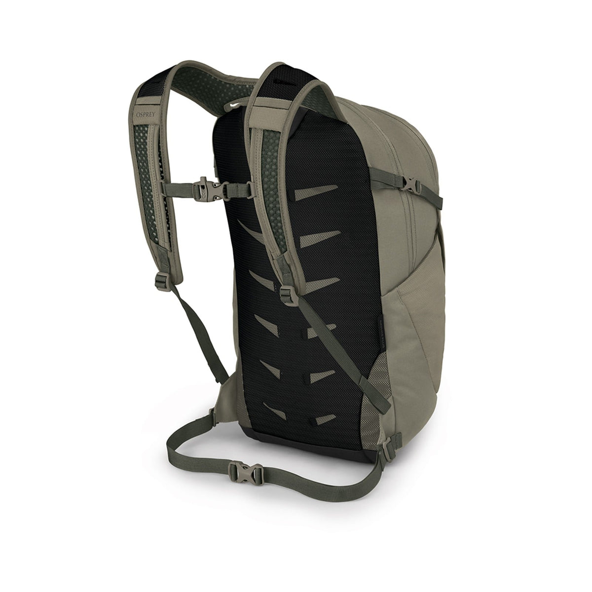 Osprey Daylite Plus Backpack 20L in Tan Concrete — back view
