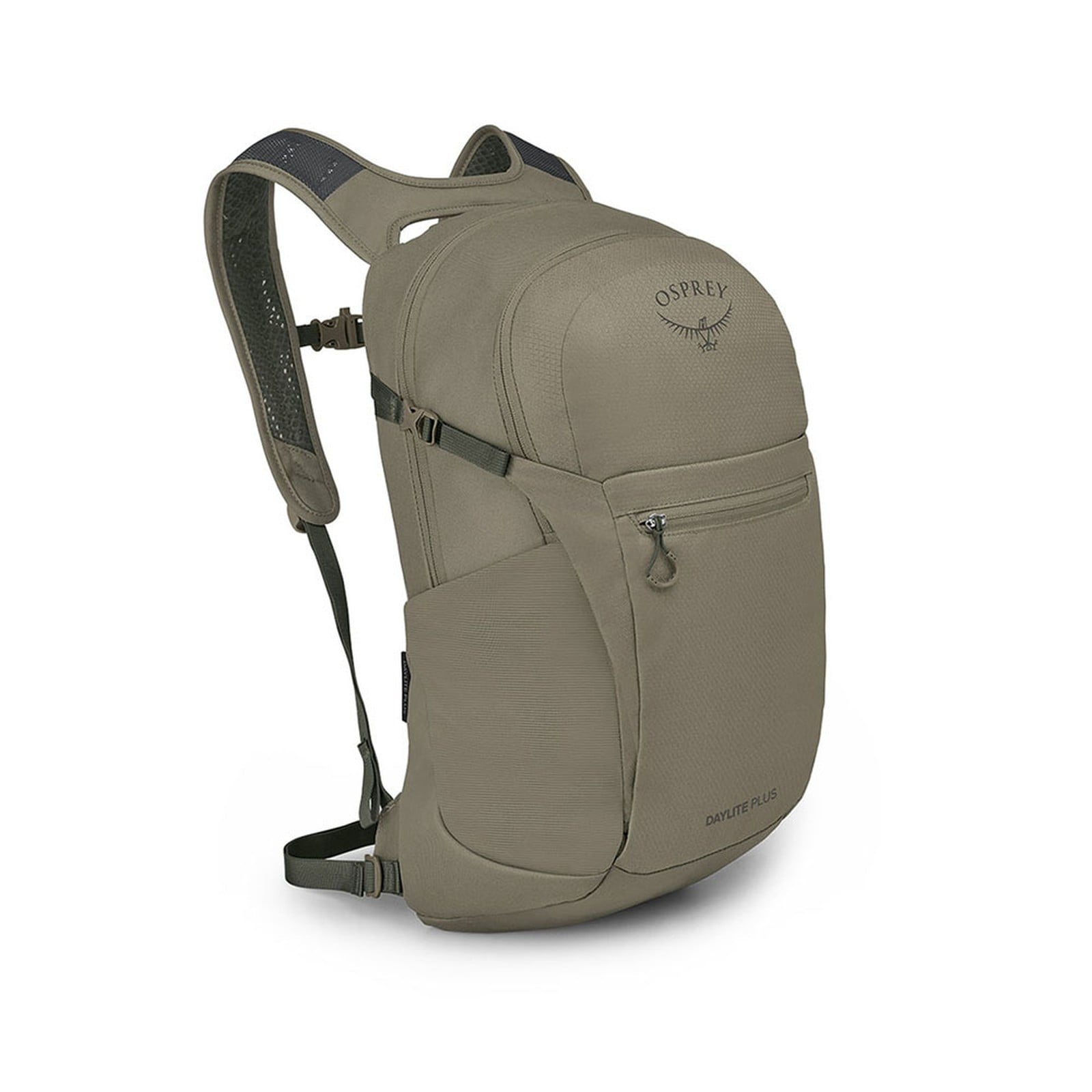 Osprey Daylite Plus Backpack 20L in Tan Concrete — front view # color_Tan Concrete