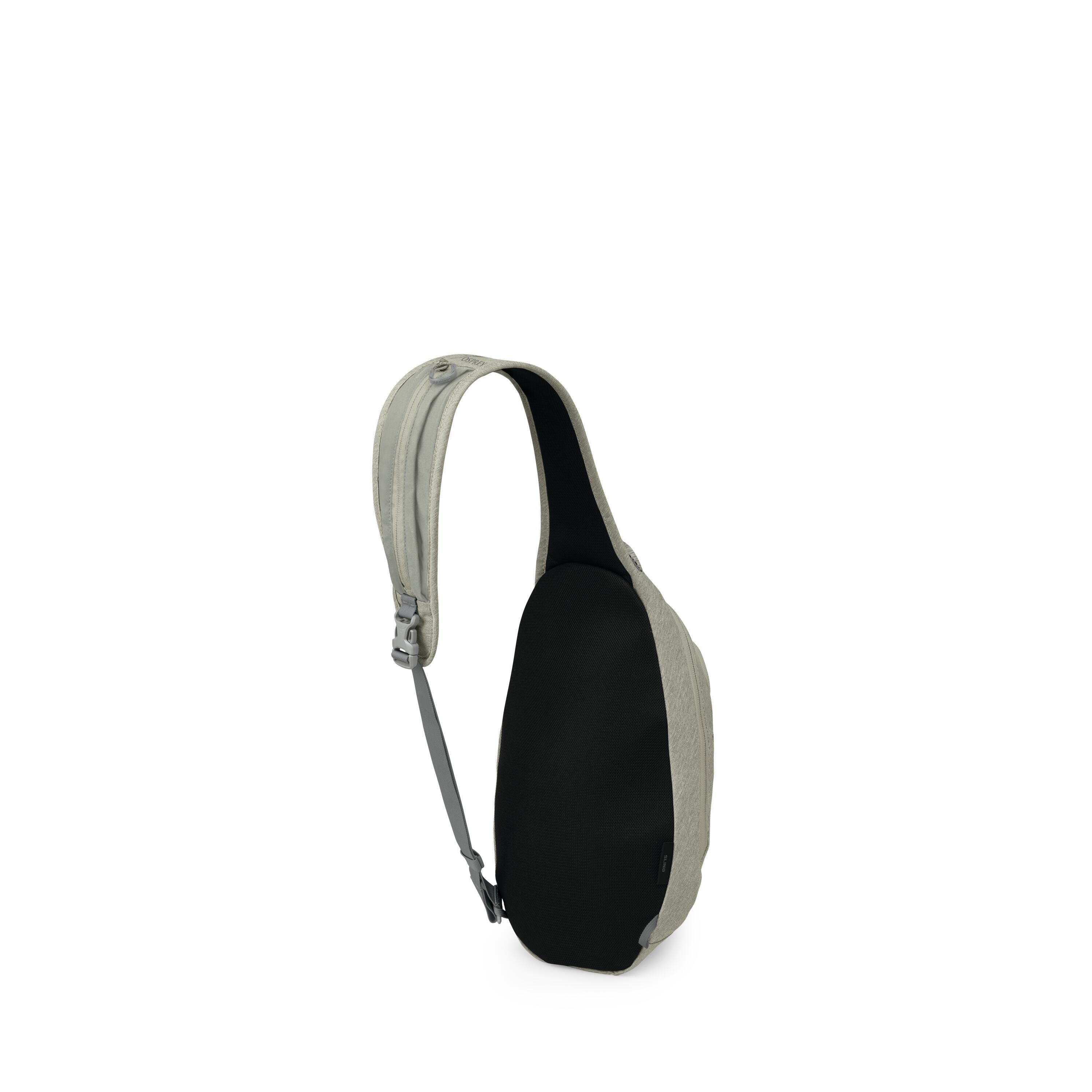 Osprey Daylite Sling Driftshade 5L in Wolf Grey — angle view 3