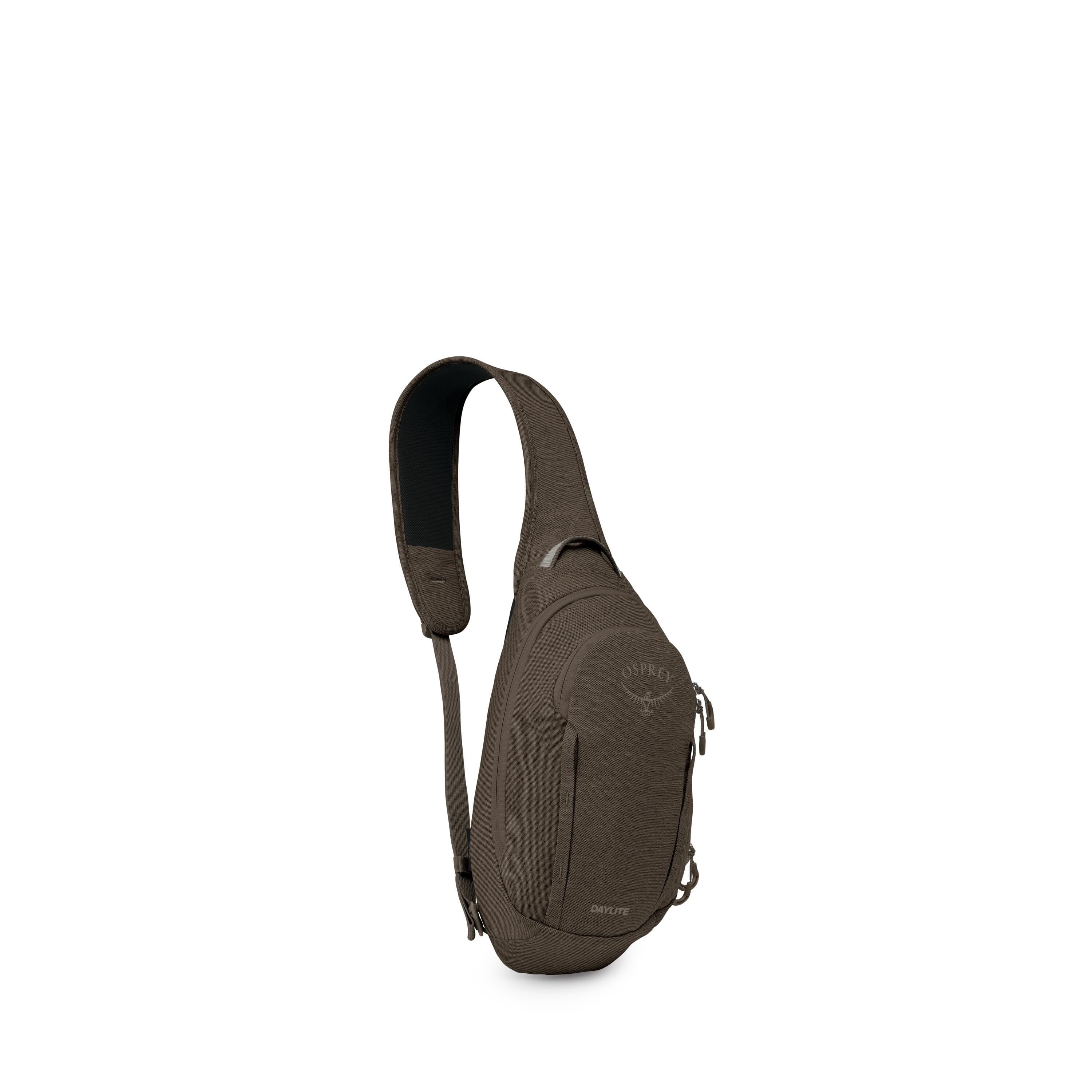 Osprey Daylite Sling Driftshade 5L in Truffle Brown — angle view 2