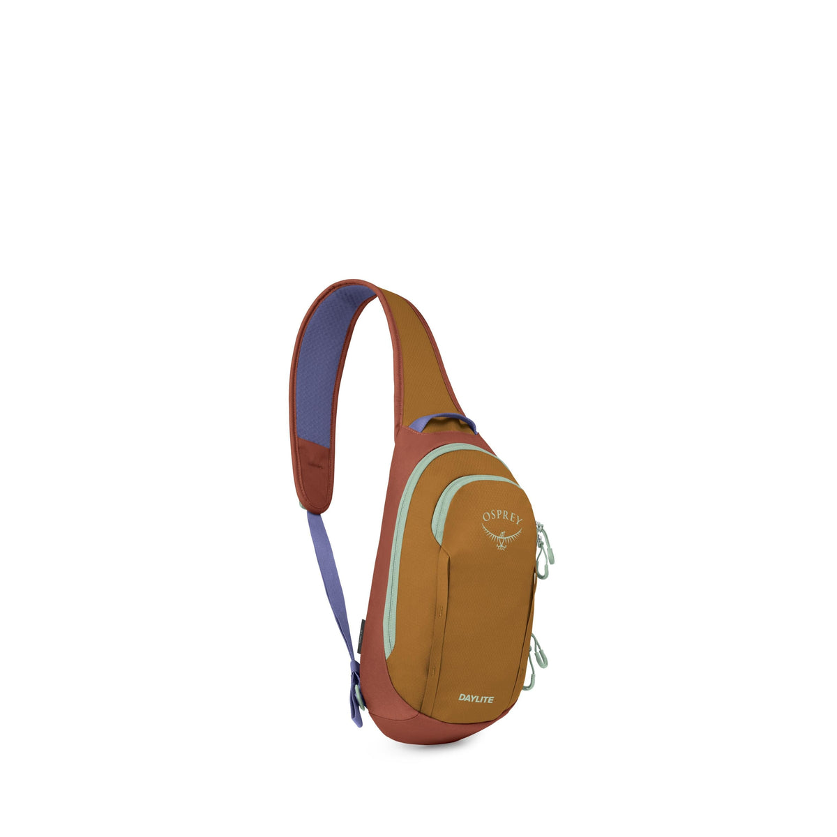 Osprey Daylite Sling 5L in Barley Brown Multi — front view # color_Barley Brown Multi