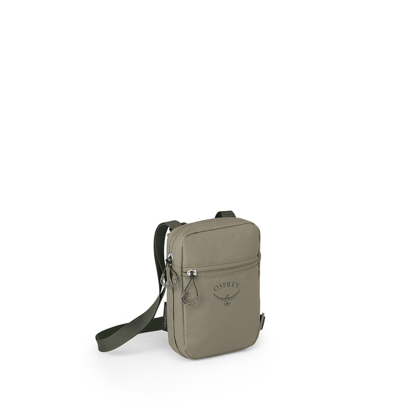 Osprey Daylite Small Crossbody 1L in Tan Concrete — angle view 2