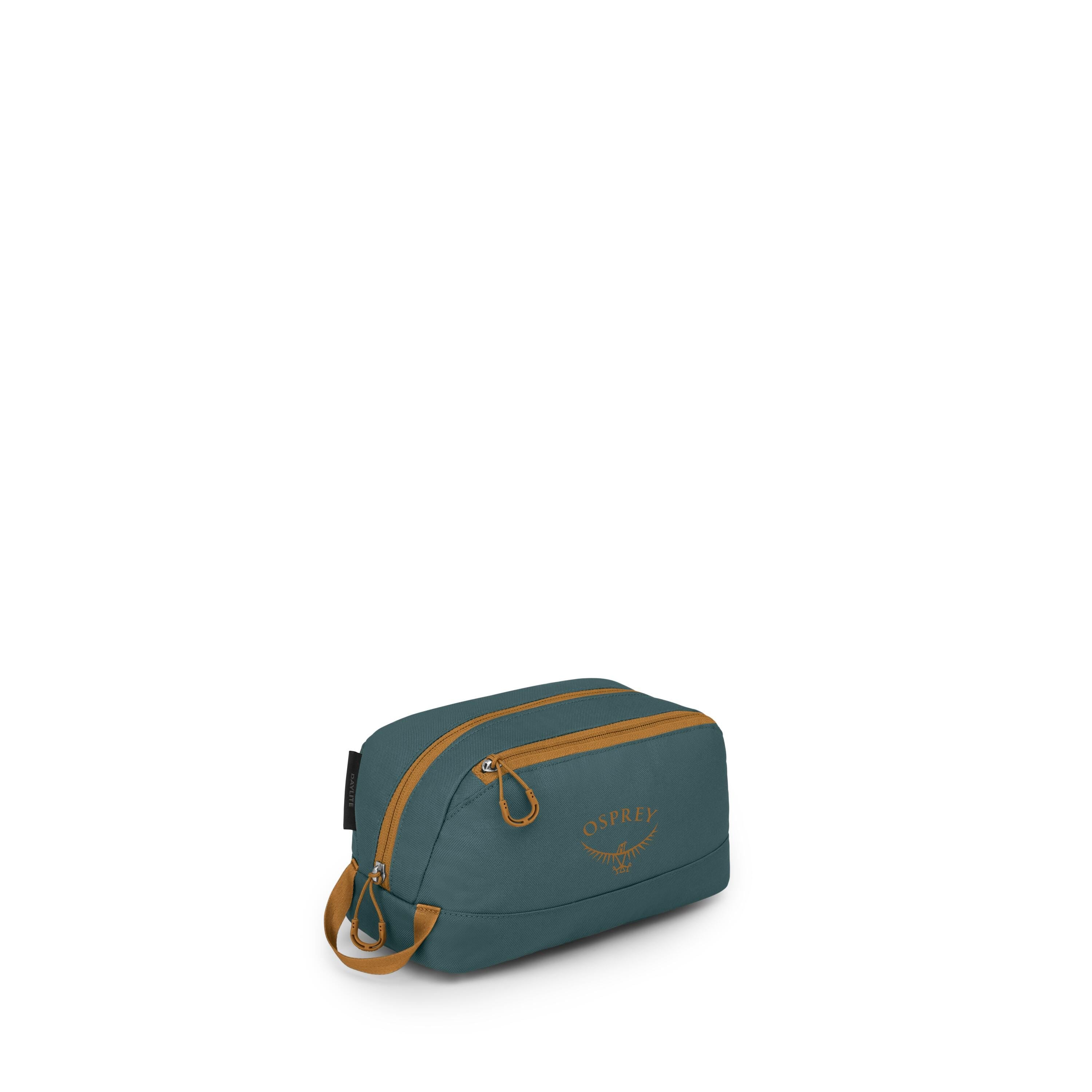 Osprey Daylite Toiletry Kit in Torrent Blue/Barley Brown — front view