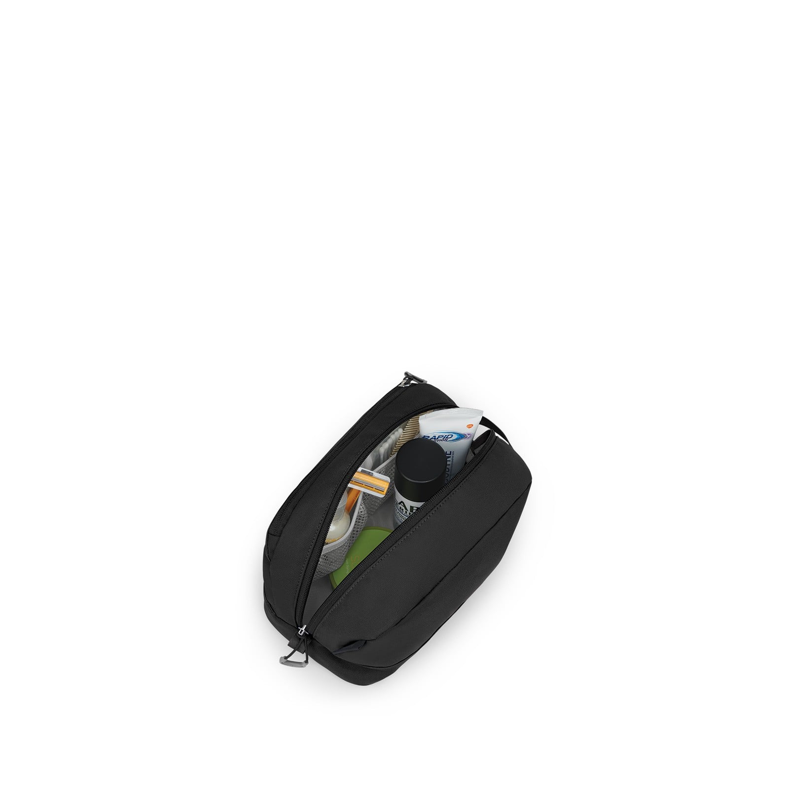 Osprey Daylite Toiletry Kit in Black — angle view 2