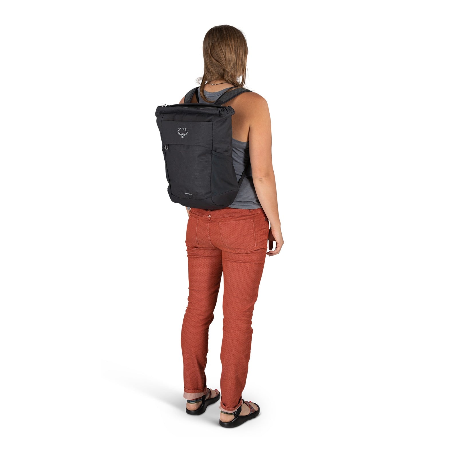 Osprey Daylite Tote Pack 20L in Black — lifestyle