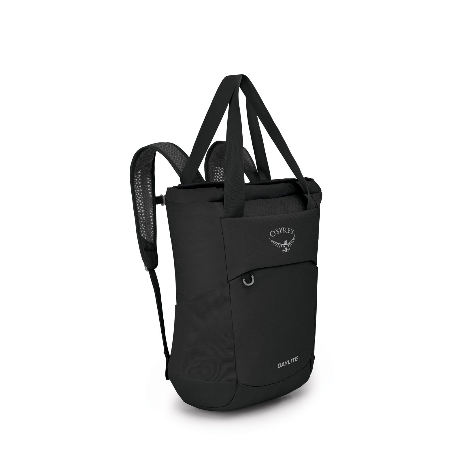 Osprey Daylite Tote Pack 20L in Black — front view