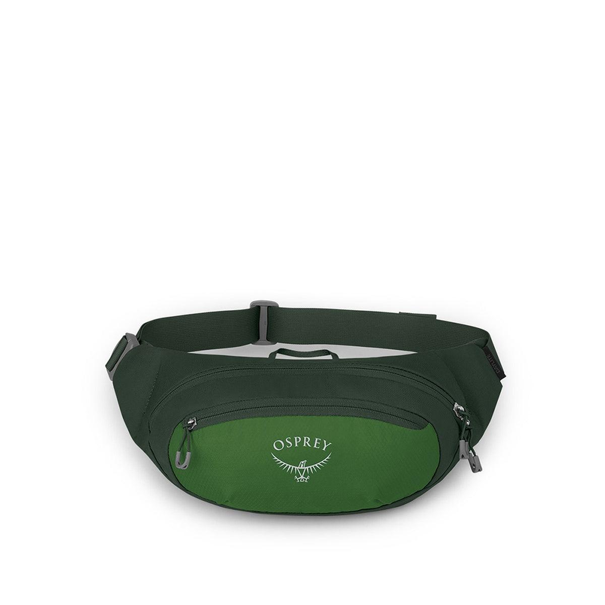 Osprey Daylite Waist Pack 2L in Green Belt/Green Canopy — angle view 2