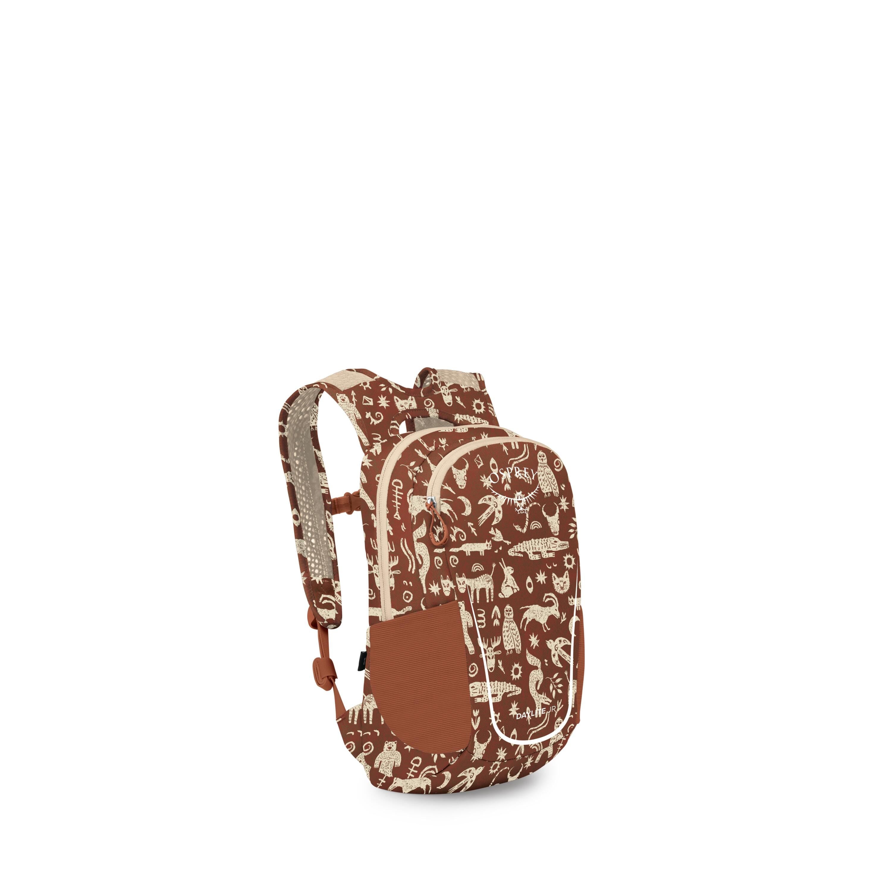 Osprey Daylite JR. 9L in Archaic Wilds Print Umber — front view # color_Archaic Wilds Print Umber
