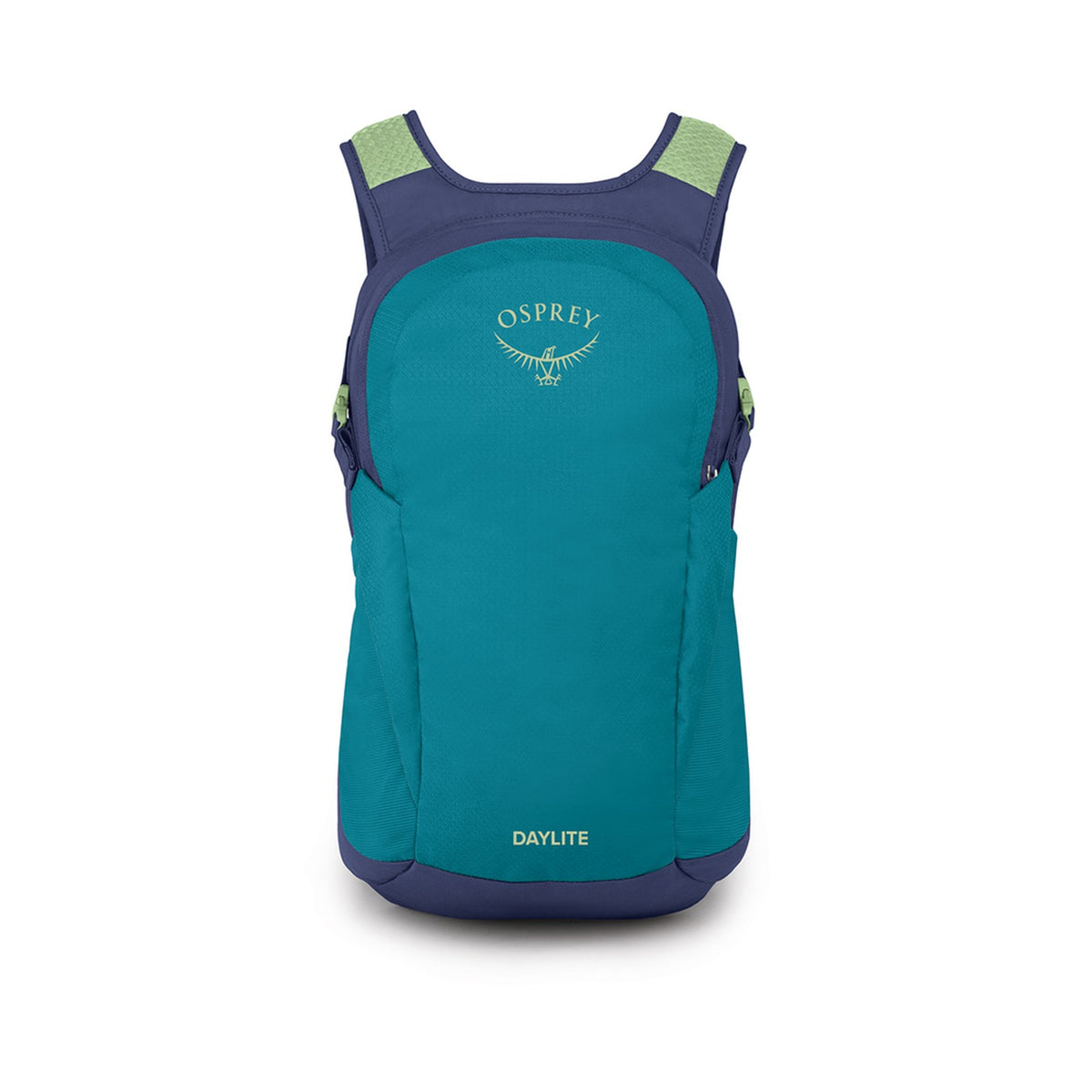 Osprey Daylite Backpack 13L in Blue Spikemoss/Alkaline — angle view 2