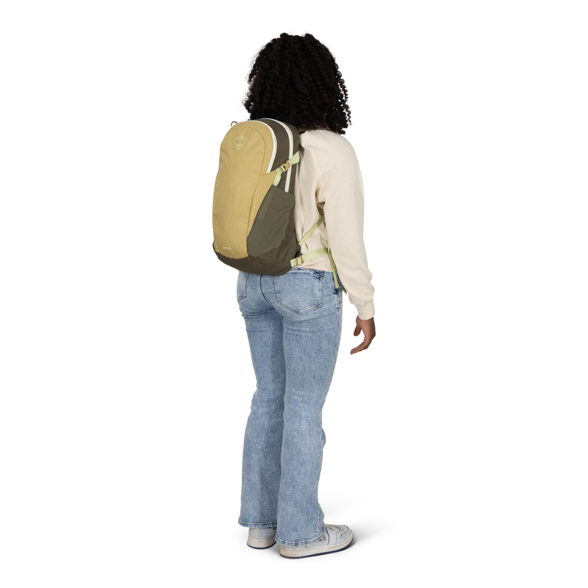 Osprey Daylite Backpack 13L in Gravel Tan Multi — lifestyle 2