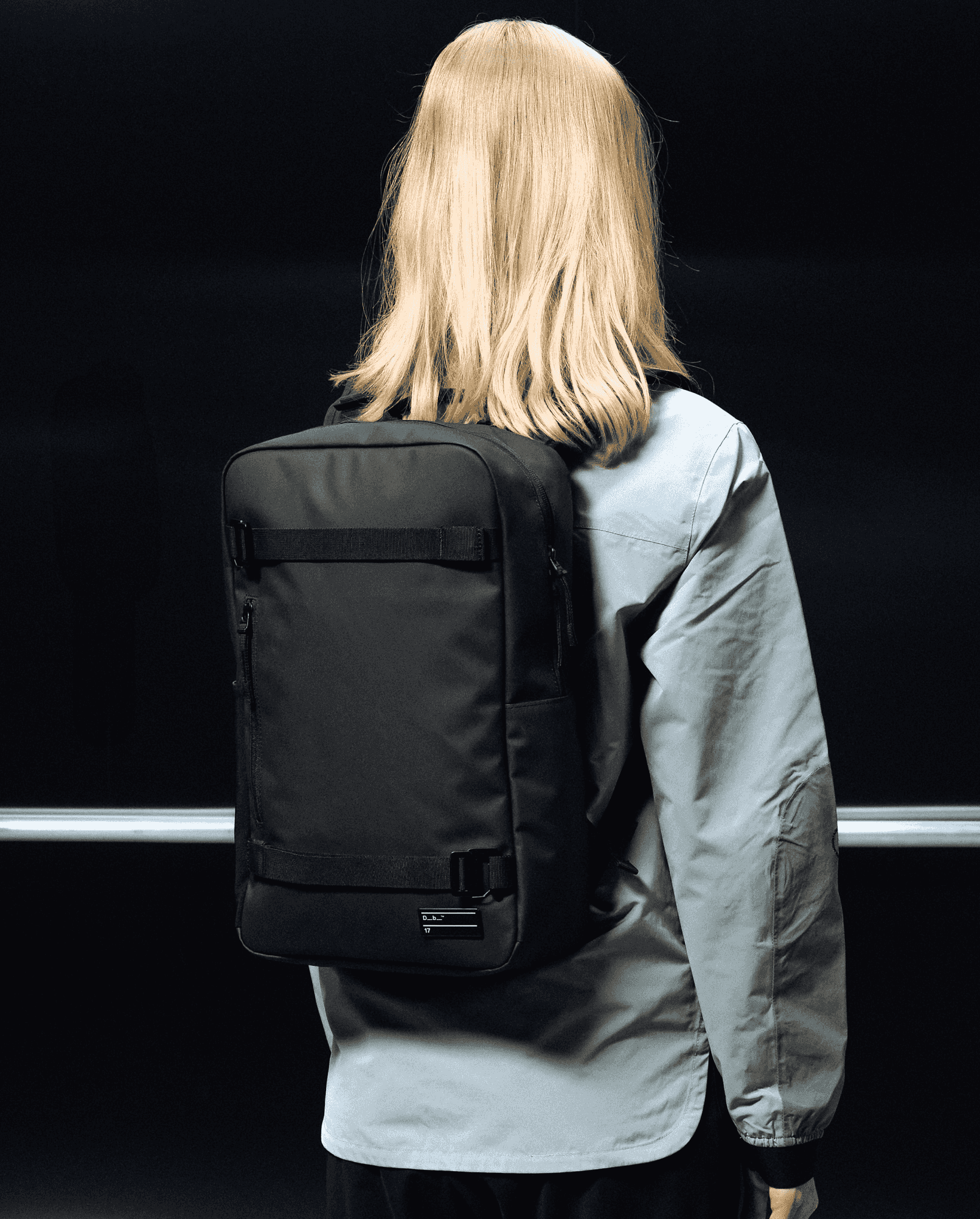 Db Journey Daypack 17L in Black Out — lifestyle # color_Black Out