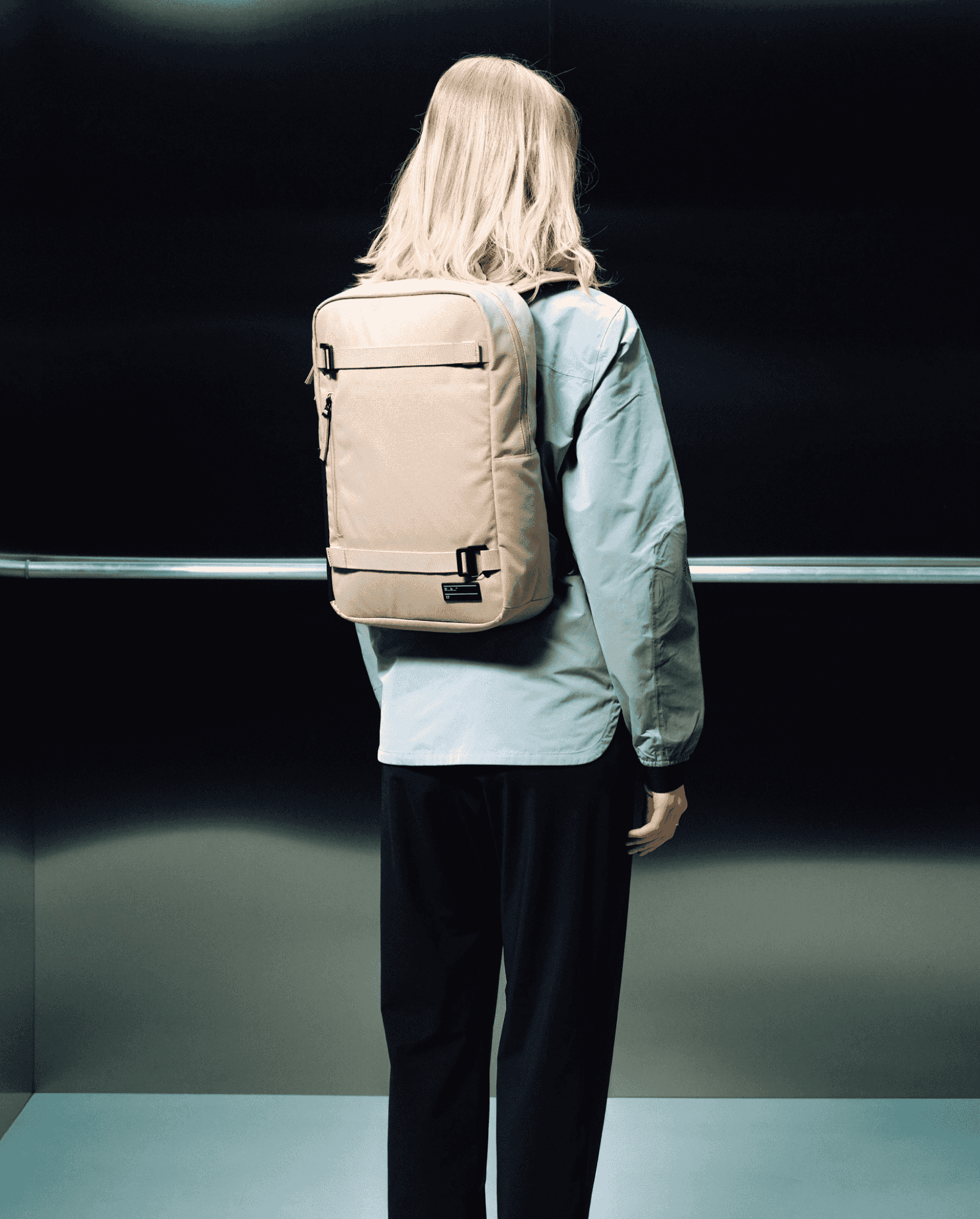 Db Journey Daypack 17L in Fogbow Beige — lifestyle # color_Fogbow Beige