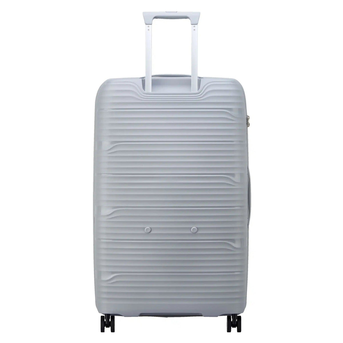 Delsey Dune Large Expandable Spinner in Lunar Rock — back view