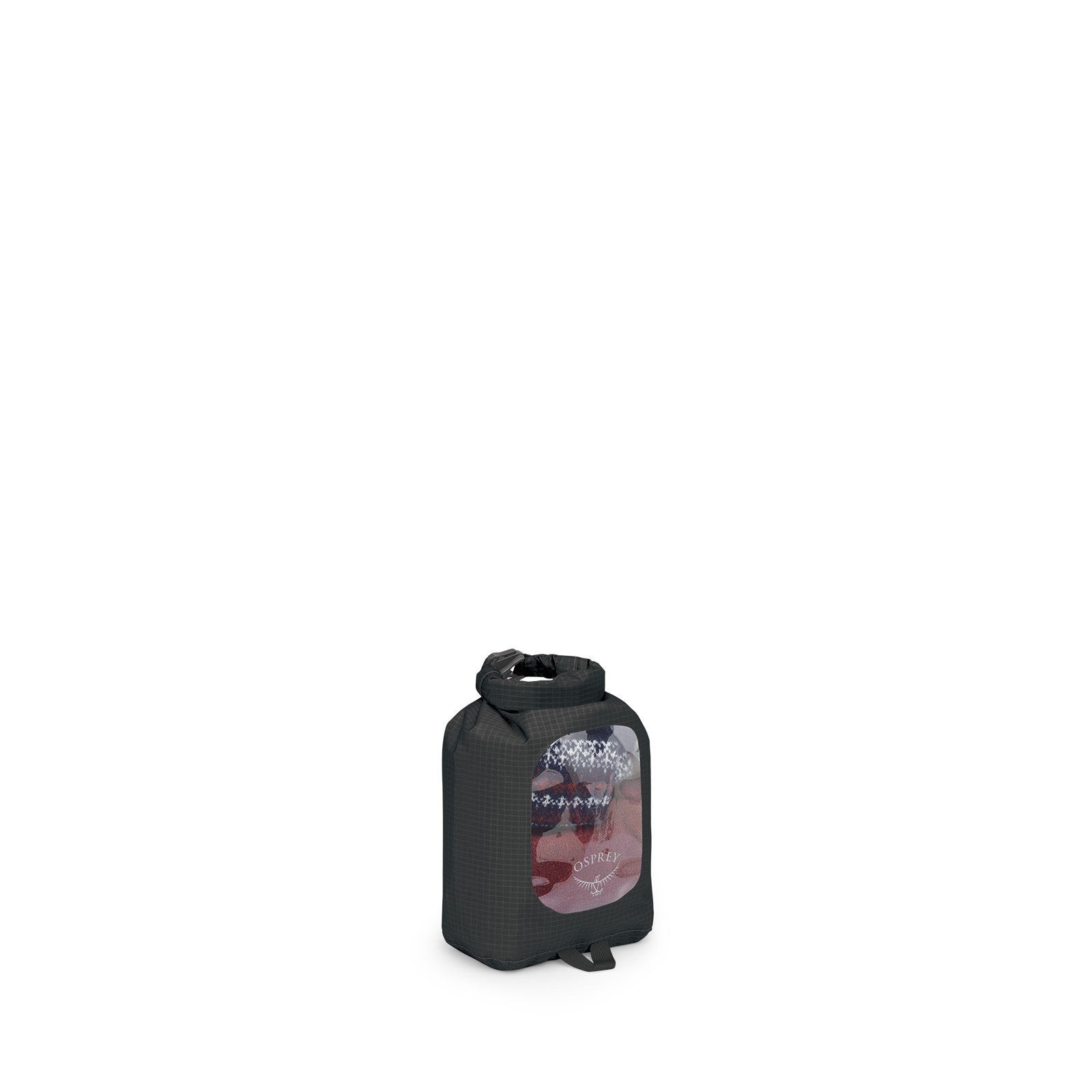 Osprey Ultralight Dry Sack with Window 3L in Black — front view