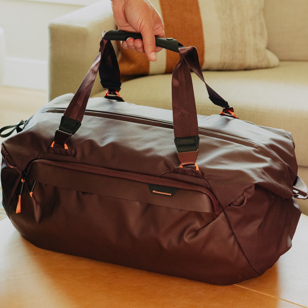Peak Design Travel Duffel 50L in Eclipse — lifestyle 2 # color_Eclipse