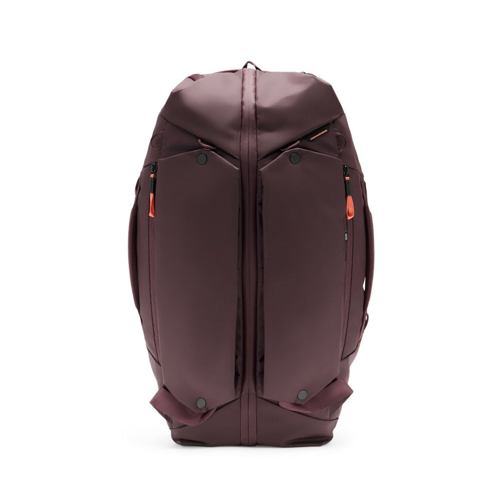 Peak Design Travel Duffelpack 65L in Eclipse — back view # color_Eclipse