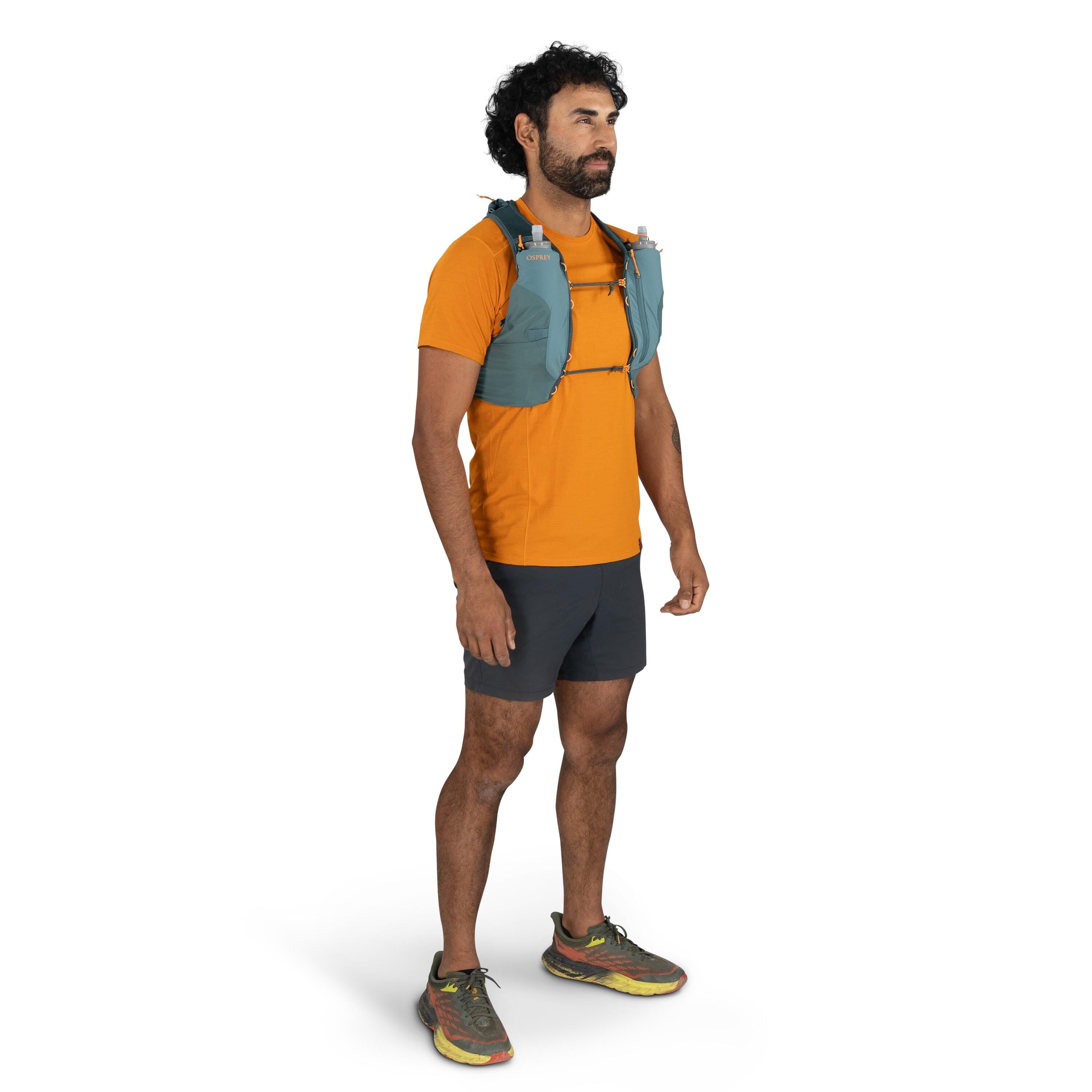 Osprey Duro 1.5 Run Hydration Vest 1.5L in Cascade Blue — lifestyle