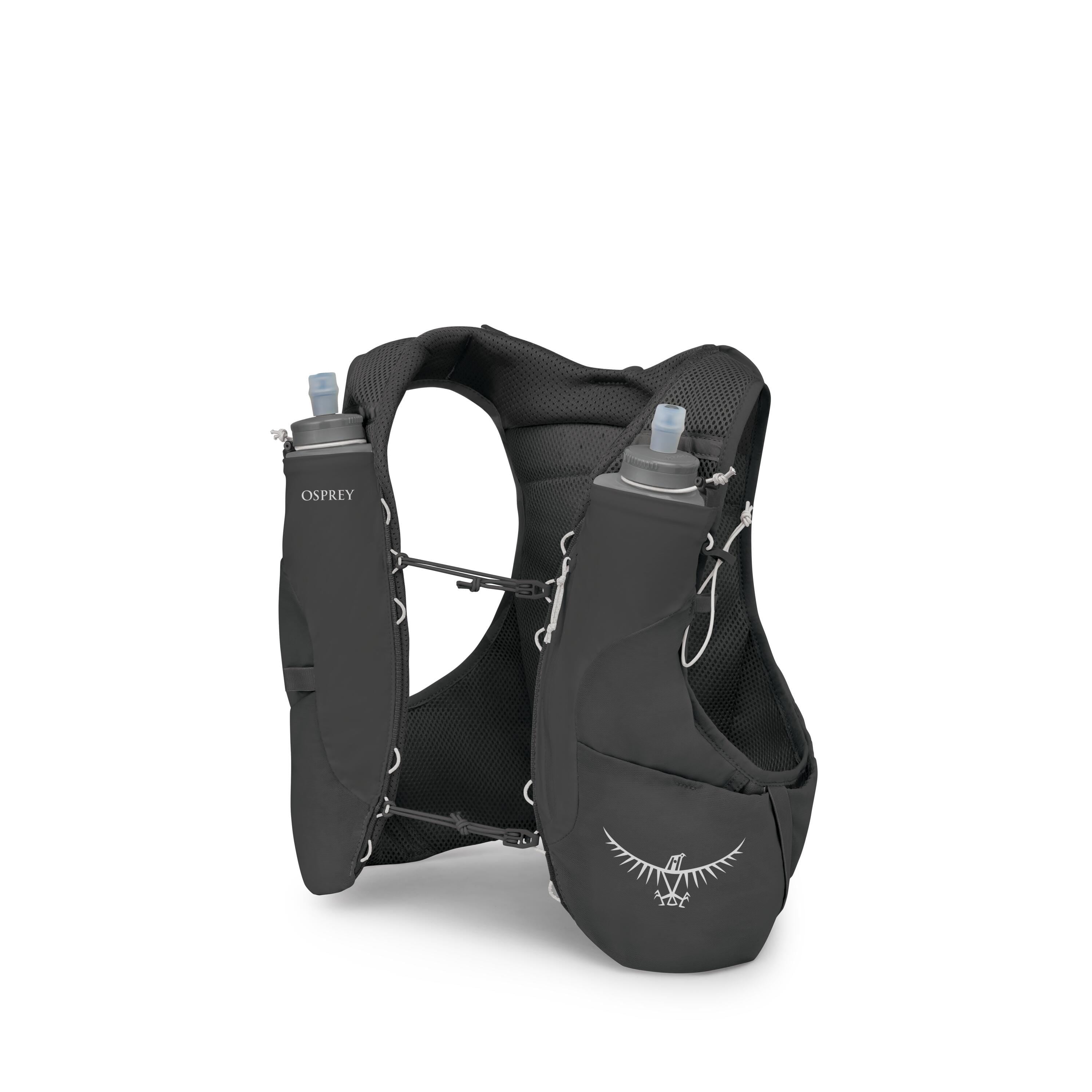 Osprey Duro 1.5 Run Hydration Vest 1.5L in Black — angle view 2