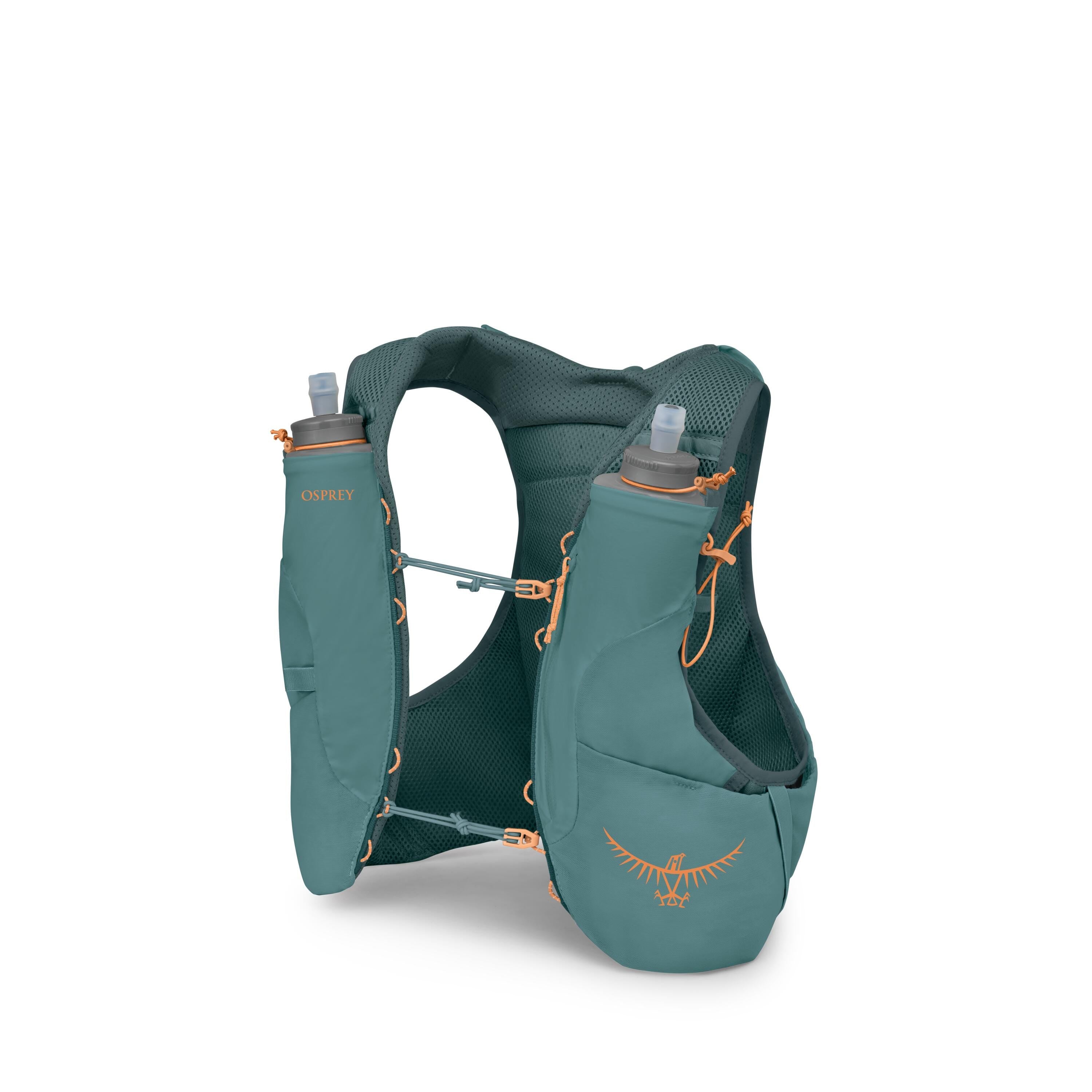 Osprey Duro 1.5 Run Hydration Vest 1.5L in Cascade Blue — angle view 2