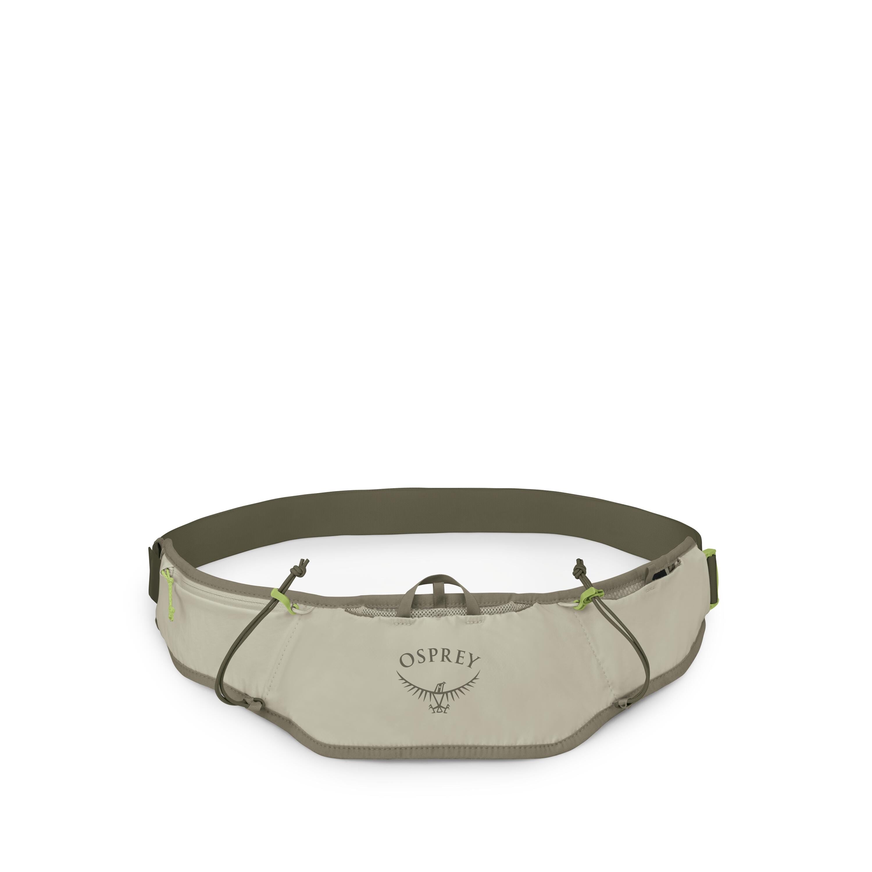 Osprey Duro Dyna LT Running Belt Extended Fit 0.5L in Sandy Grey — front view