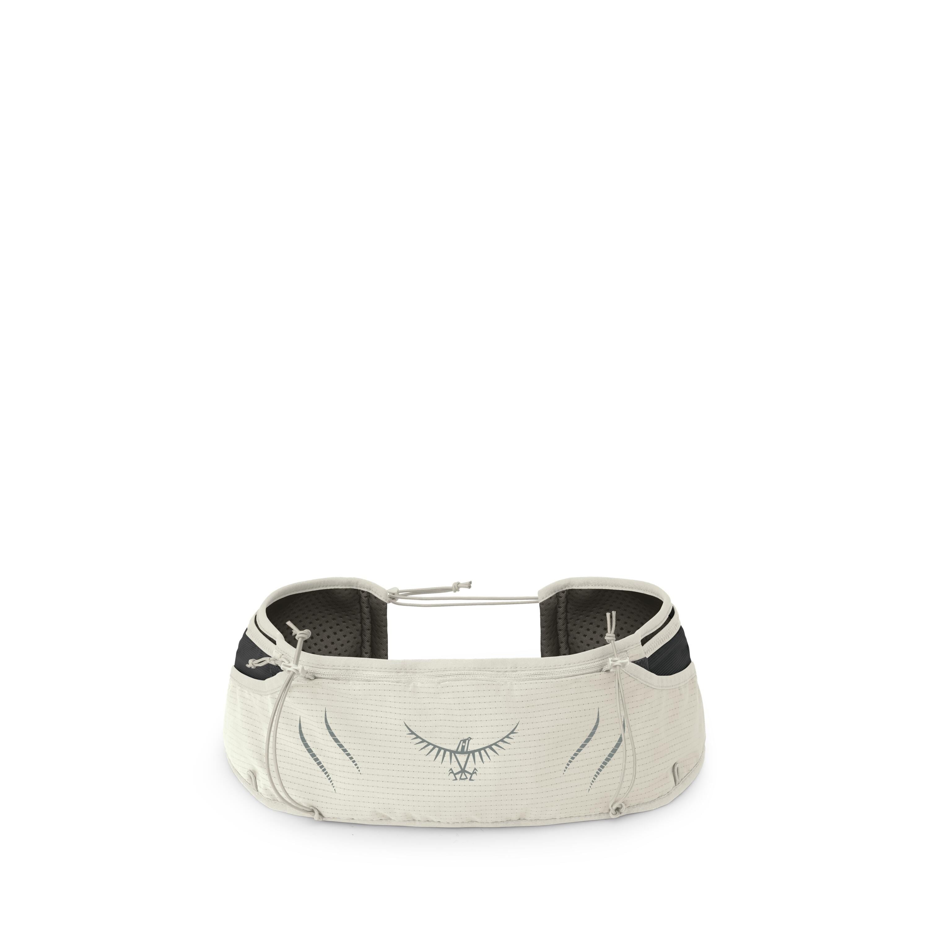 Osprey Duro Dyna Pro Running Belt in Mystery White — front view