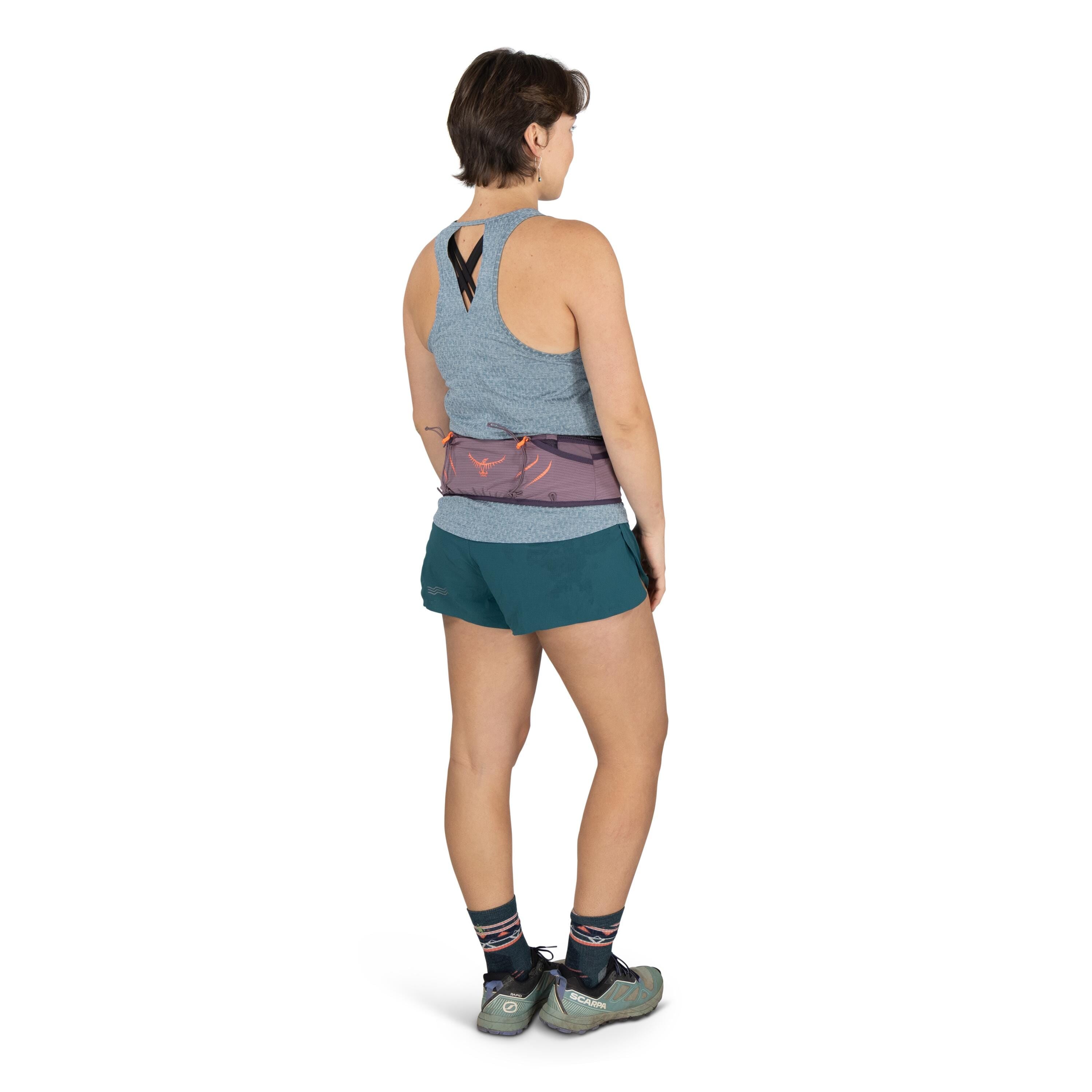 Osprey Duro Dyna Pro Running Belt in Purple Dusk — lifestyle 2