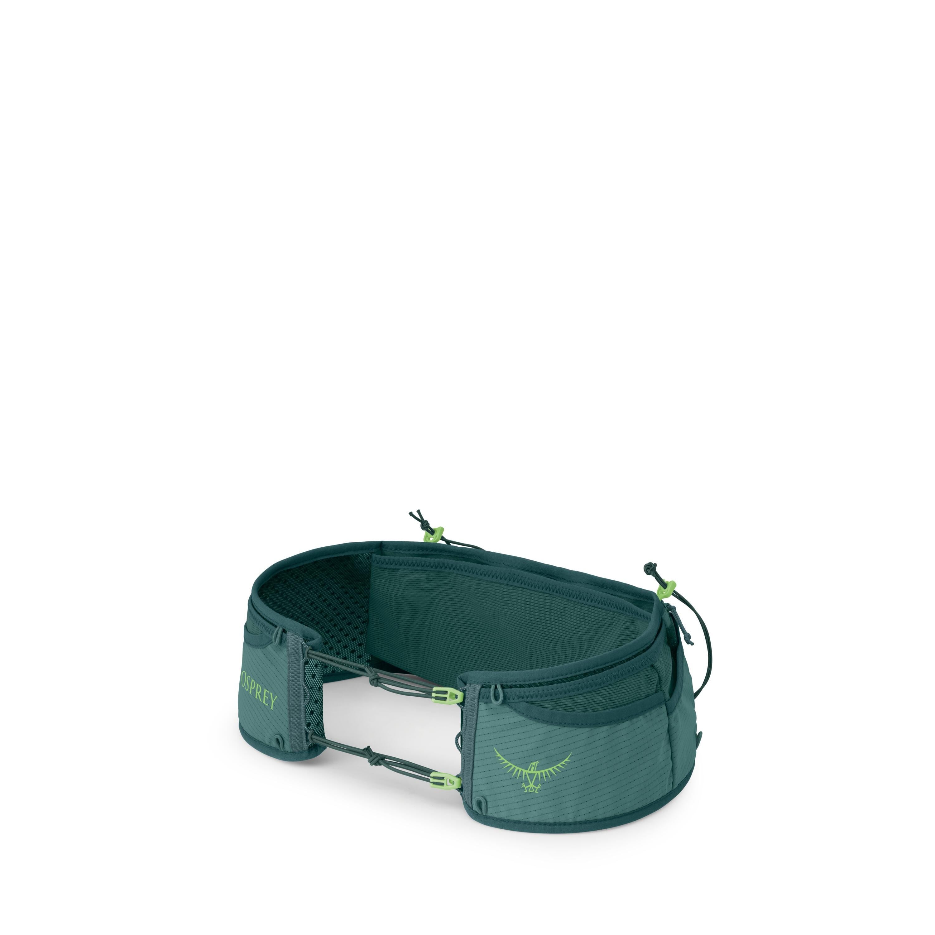 Osprey Duro Dyna Pro Running Belt in Cascade Blue — angle view 3
