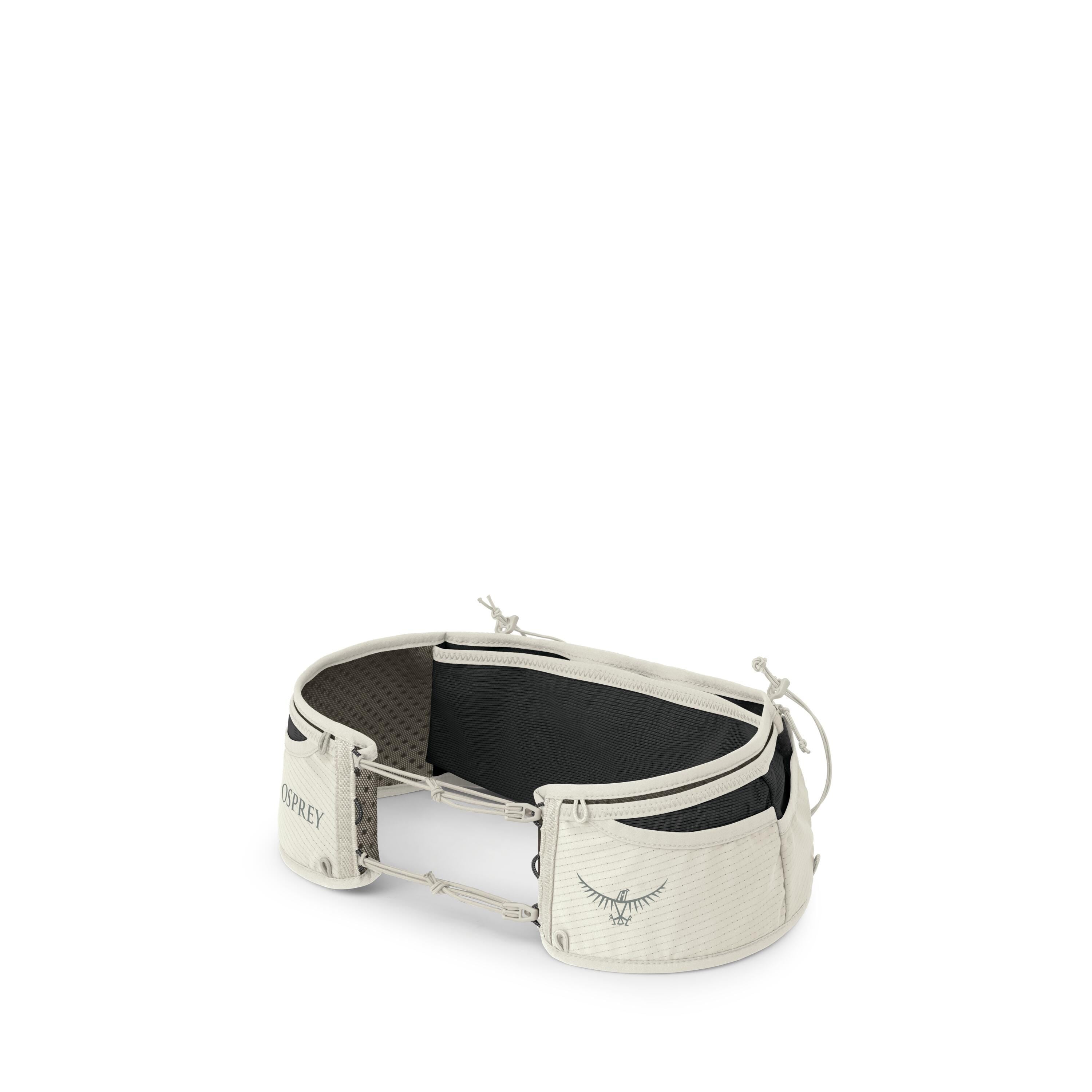 Osprey Duro Dyna Pro Running Belt in Mystery White — angle view 3
