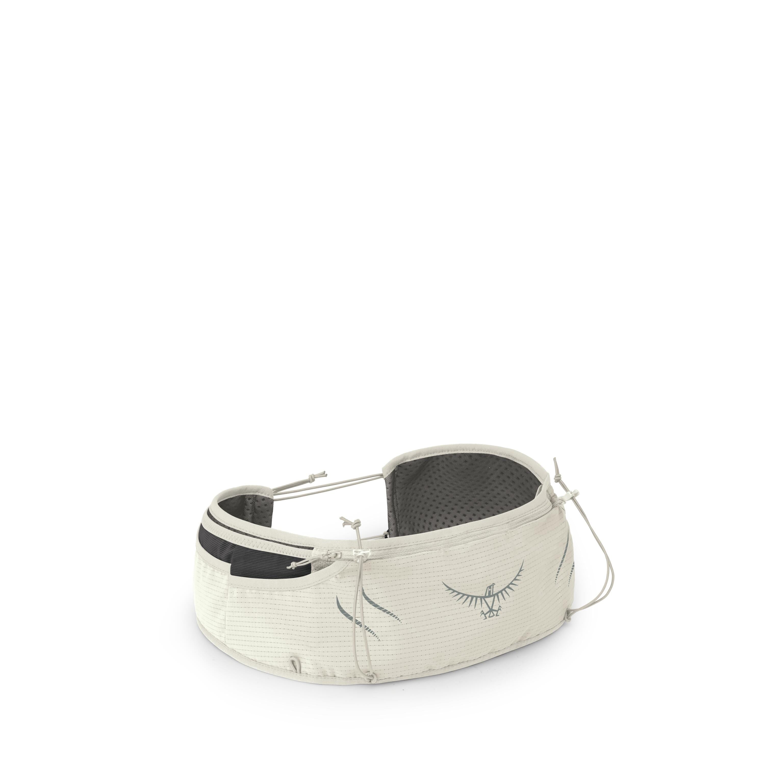Osprey Duro Dyna Pro Running Belt in Mystery White — angle view 2