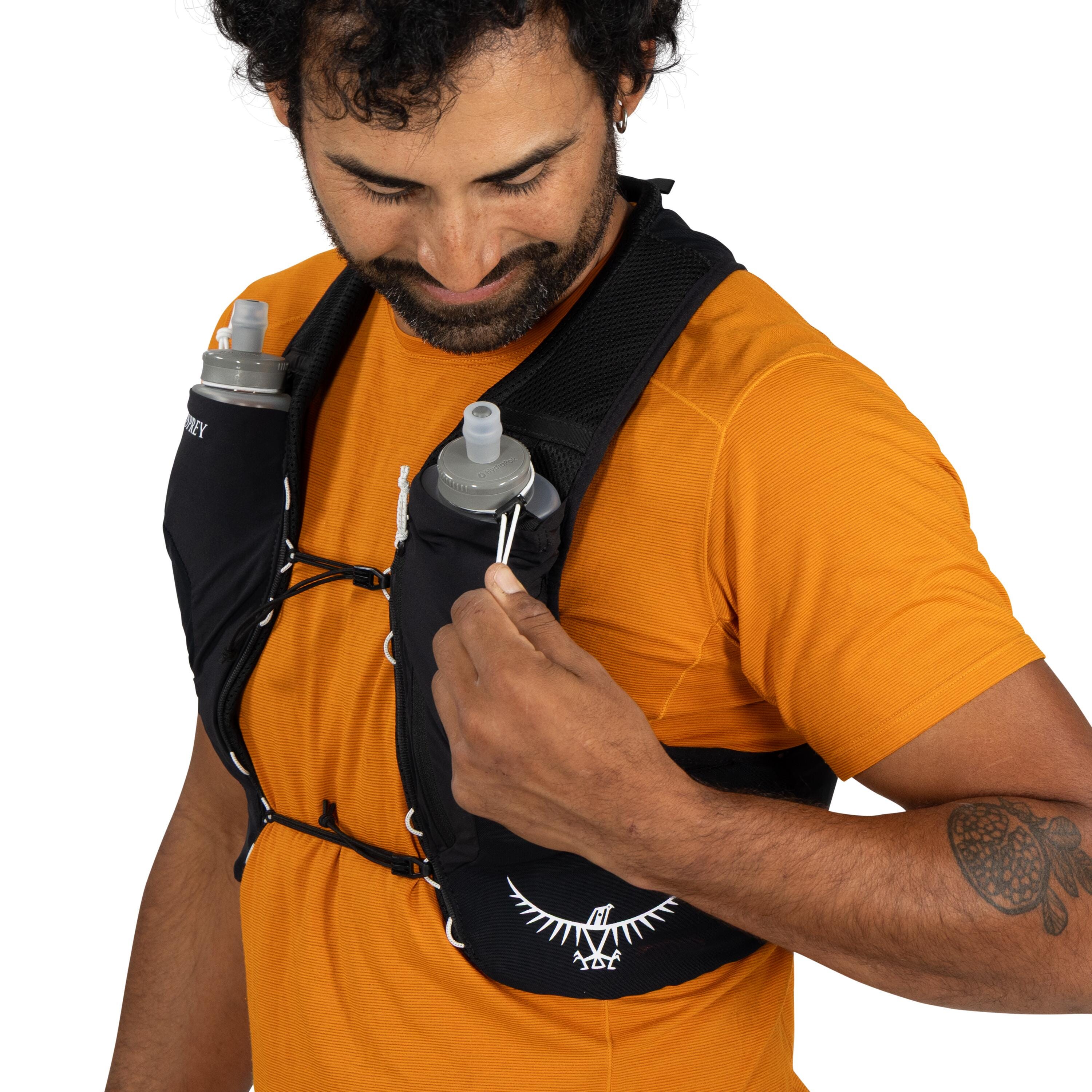 Osprey Duro LT Run Hydration Vest 0.5L in Black — detail view 2