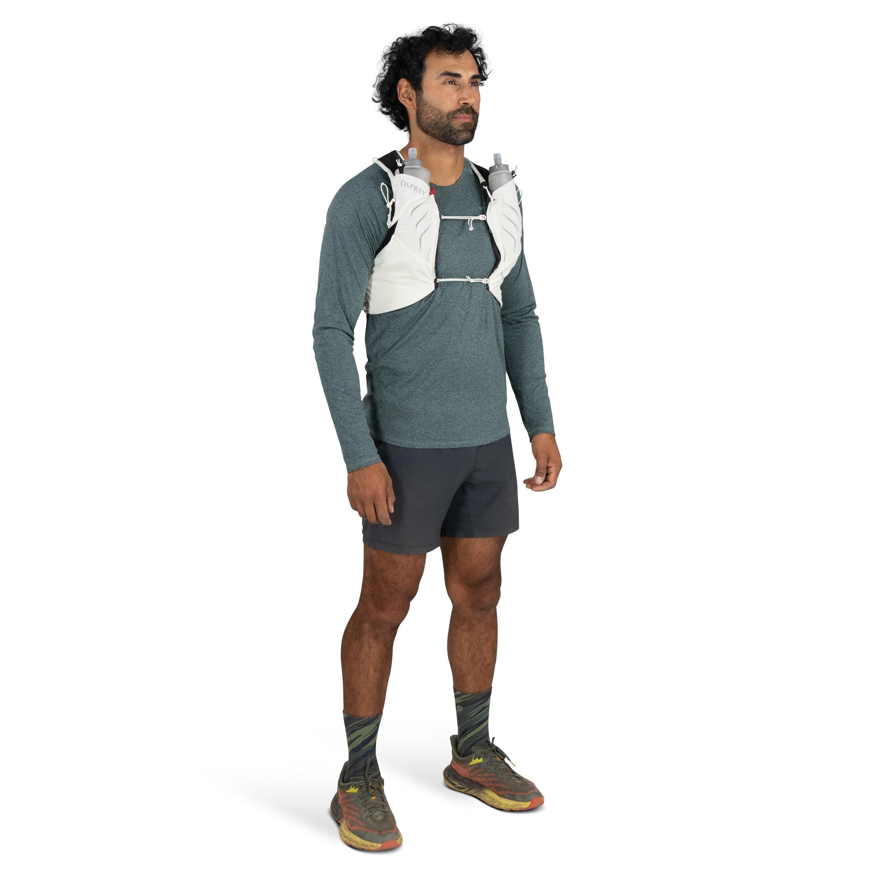 Osprey Duro Pro 10 Run Hydration Vest 10L in Mystery White — lifestyle