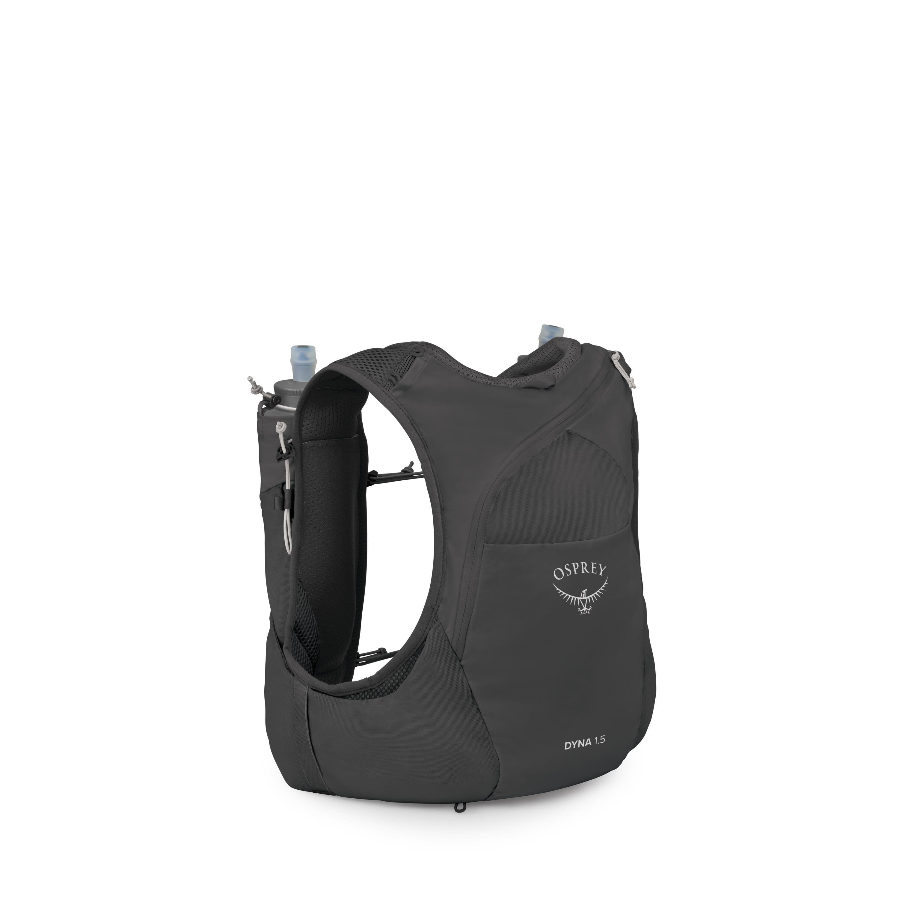 Osprey Dyna 1.5 Run Hydration Vest 1.5L in Black — back view