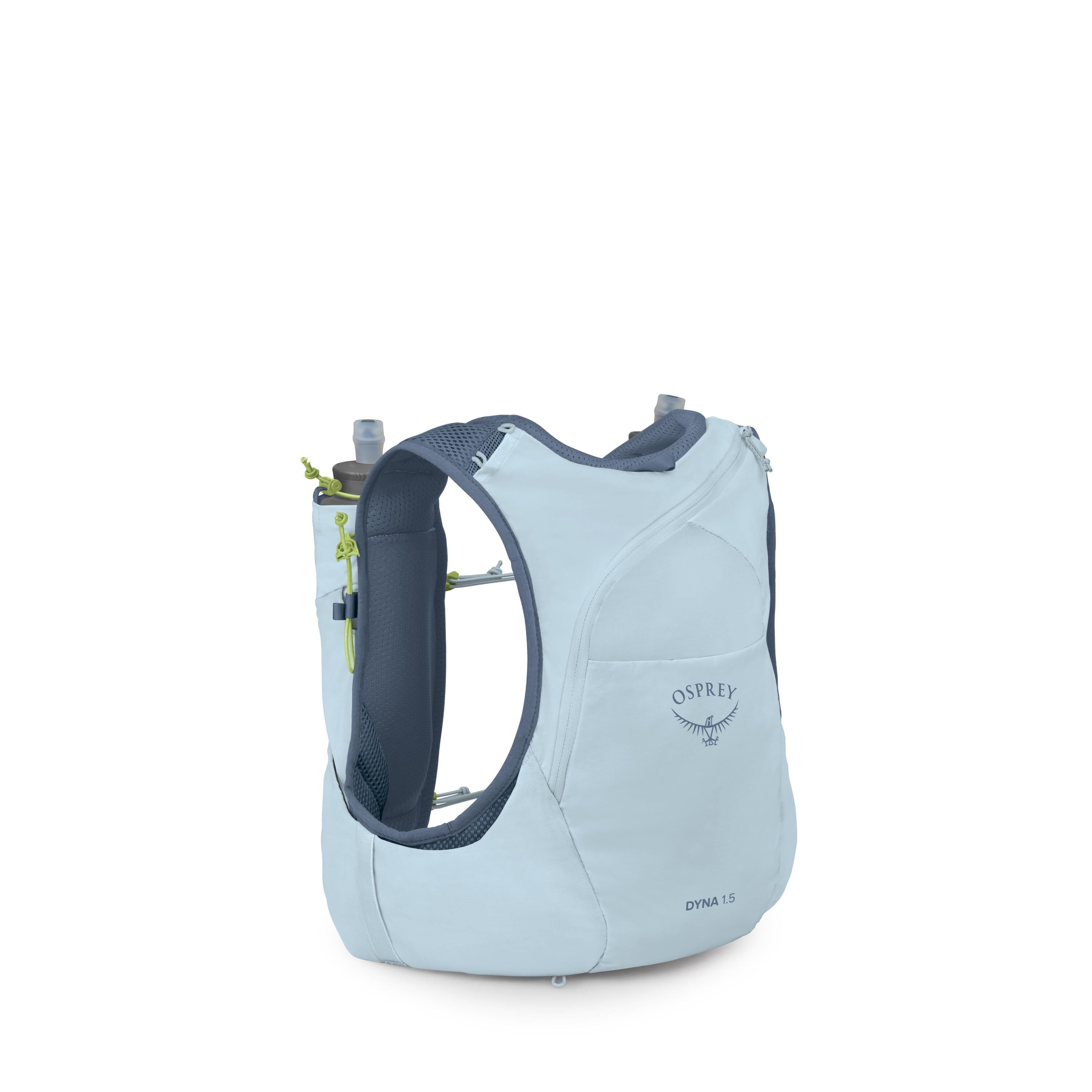 Osprey Dyna 1.5 Run Hydration Vest 1.5L in Dawn Blue — back view
