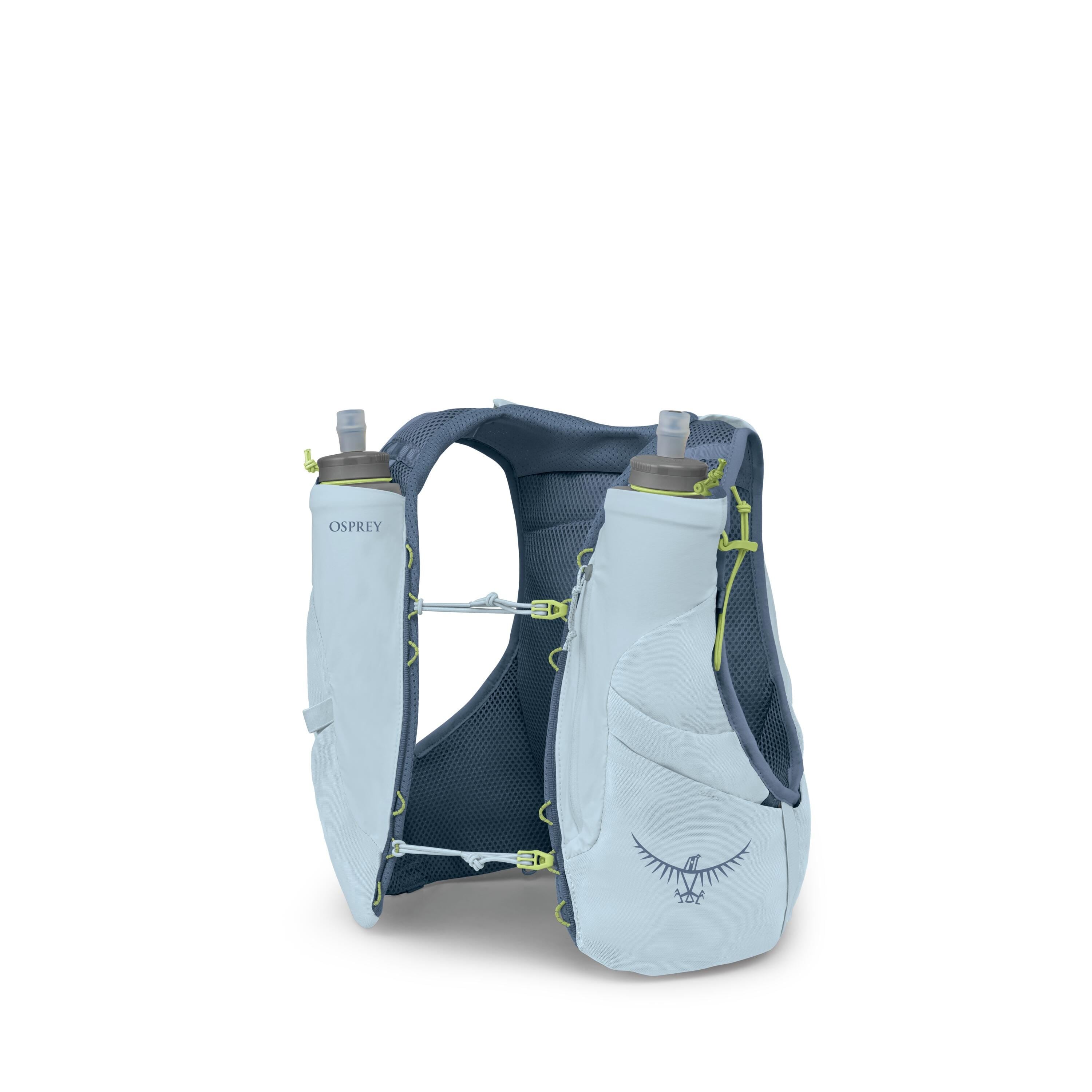 Osprey Dyna 6 Run Hydration Vest 6L in Dawn Blue — angle view 2