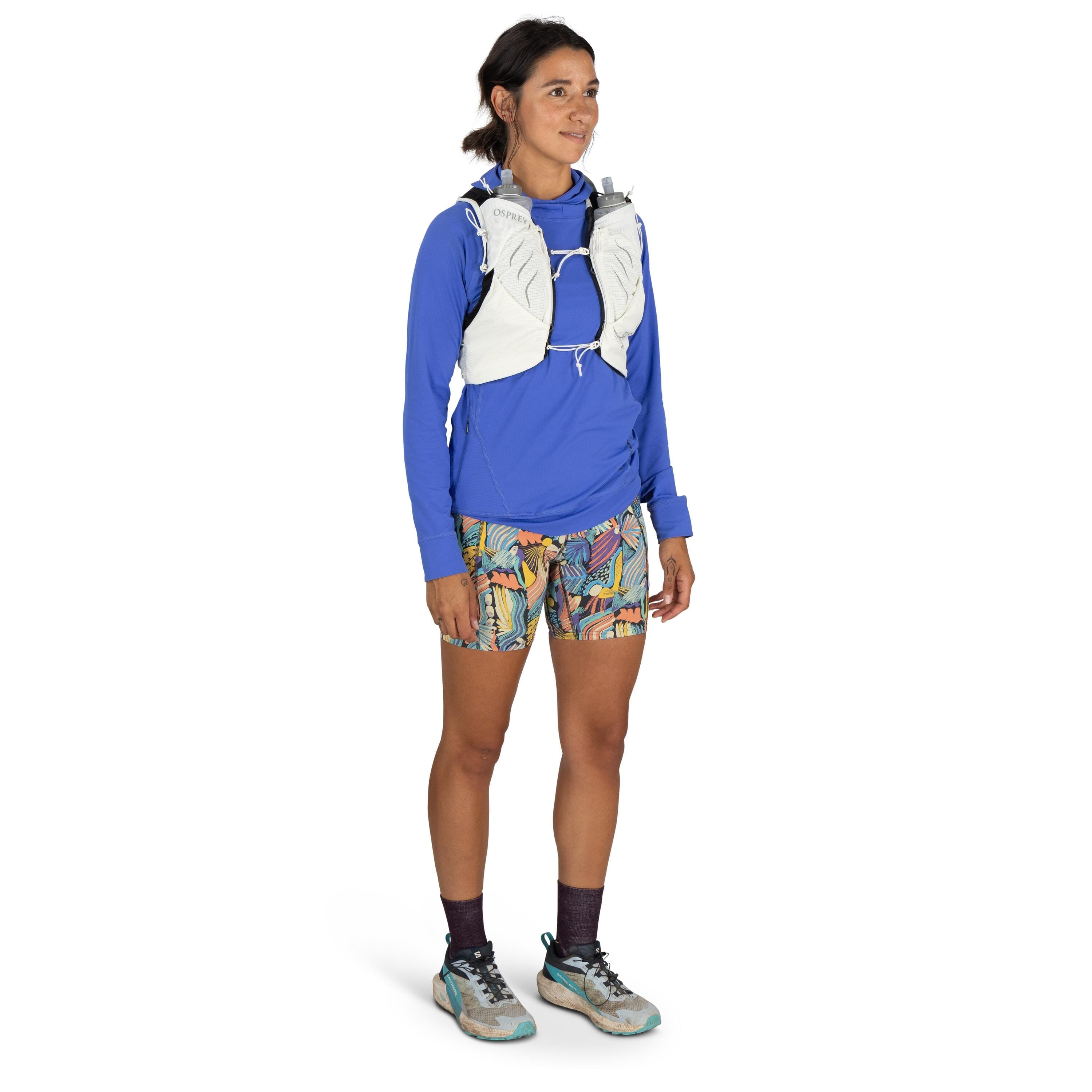 Osprey Dyna Pro 10 Run Hydration Vest 10L in Mystery White — lifestyle