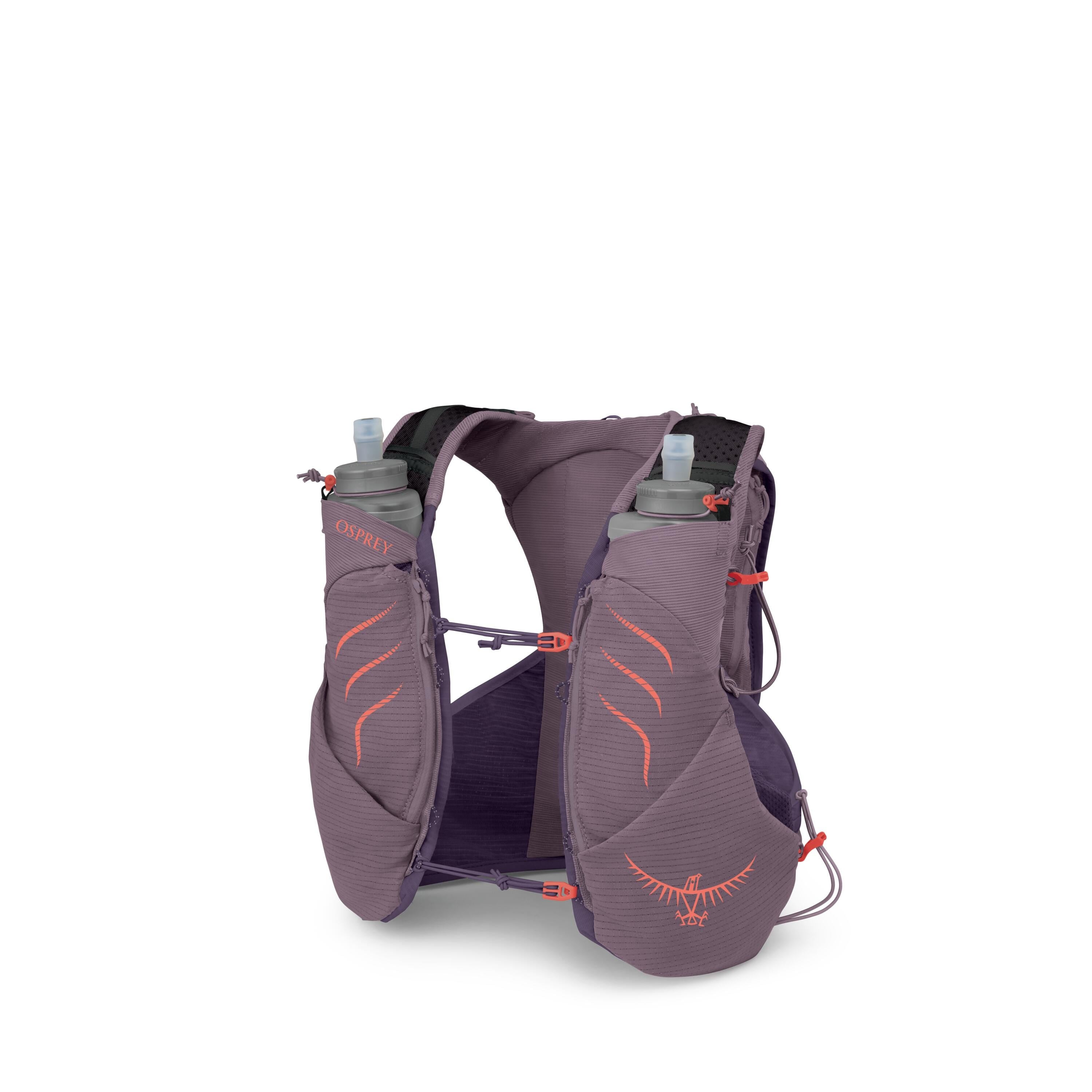 Osprey Dyna Pro 10 Run Hydration Vest 10L in Purple Dusk — angle view 2