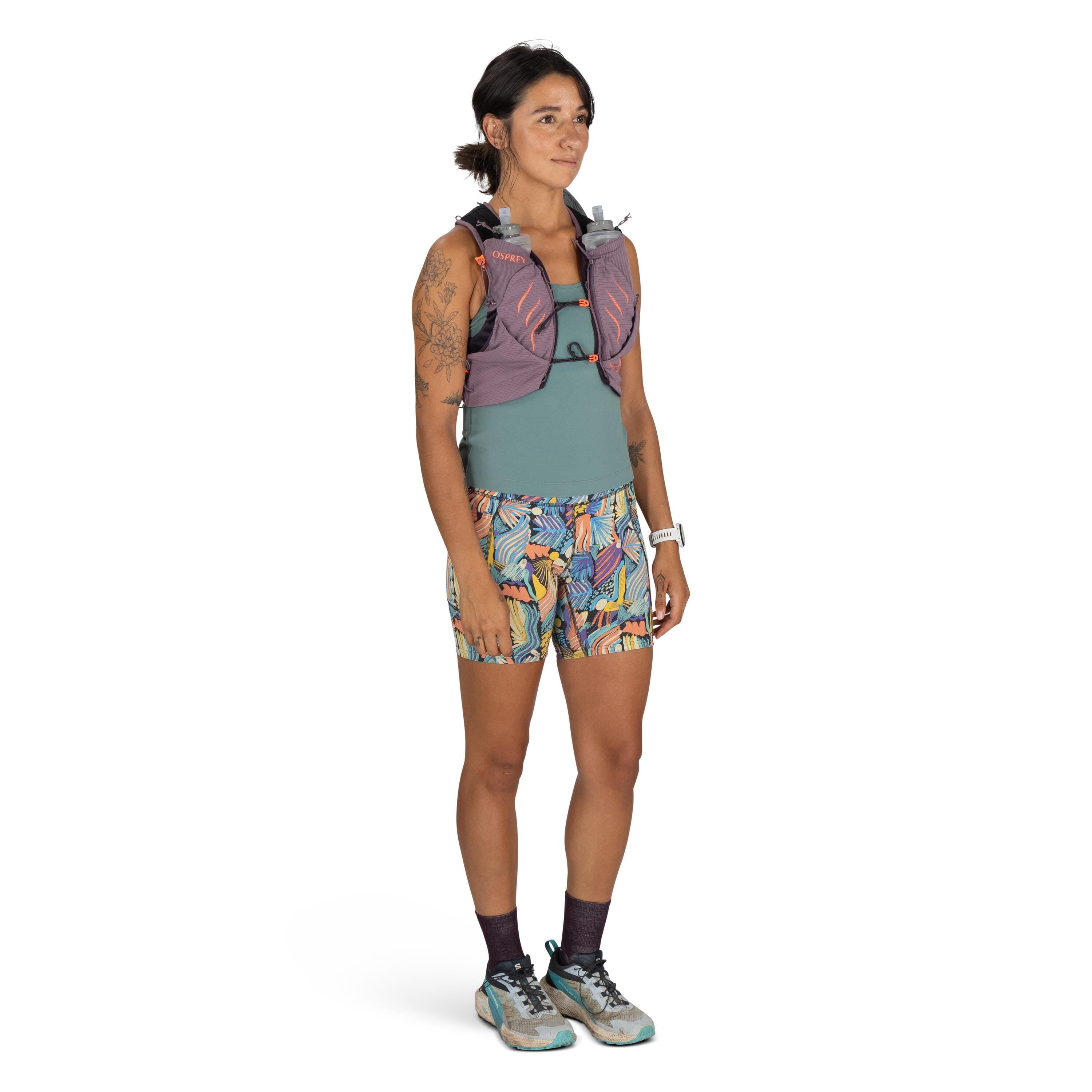 Osprey Dyna Pro 7 Run Hydration Vest 7L in Purple Dusk — lifestyle