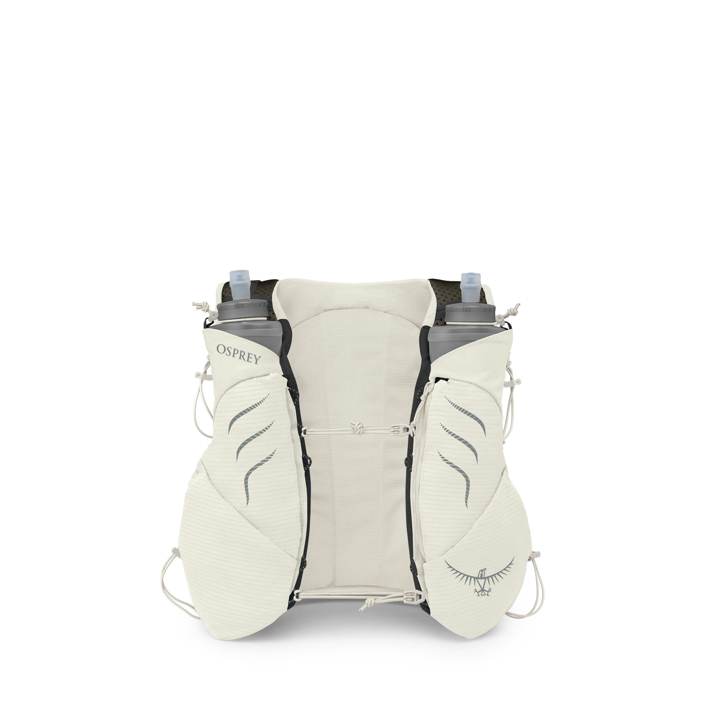 Osprey Dyna Pro 7 Run Hydration Vest 7L in Mystery White — front view