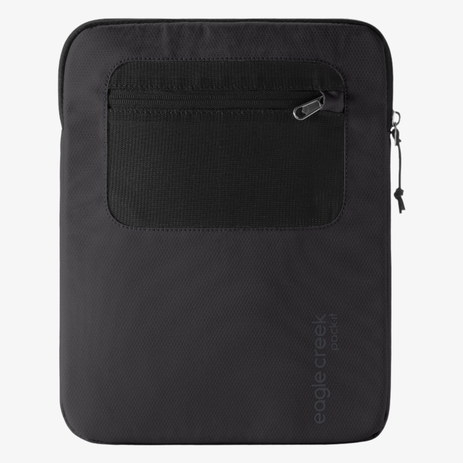 Eagle Creek Pack-It E-Tools 12" Laptop Sleeve in Black — back view # color_Black