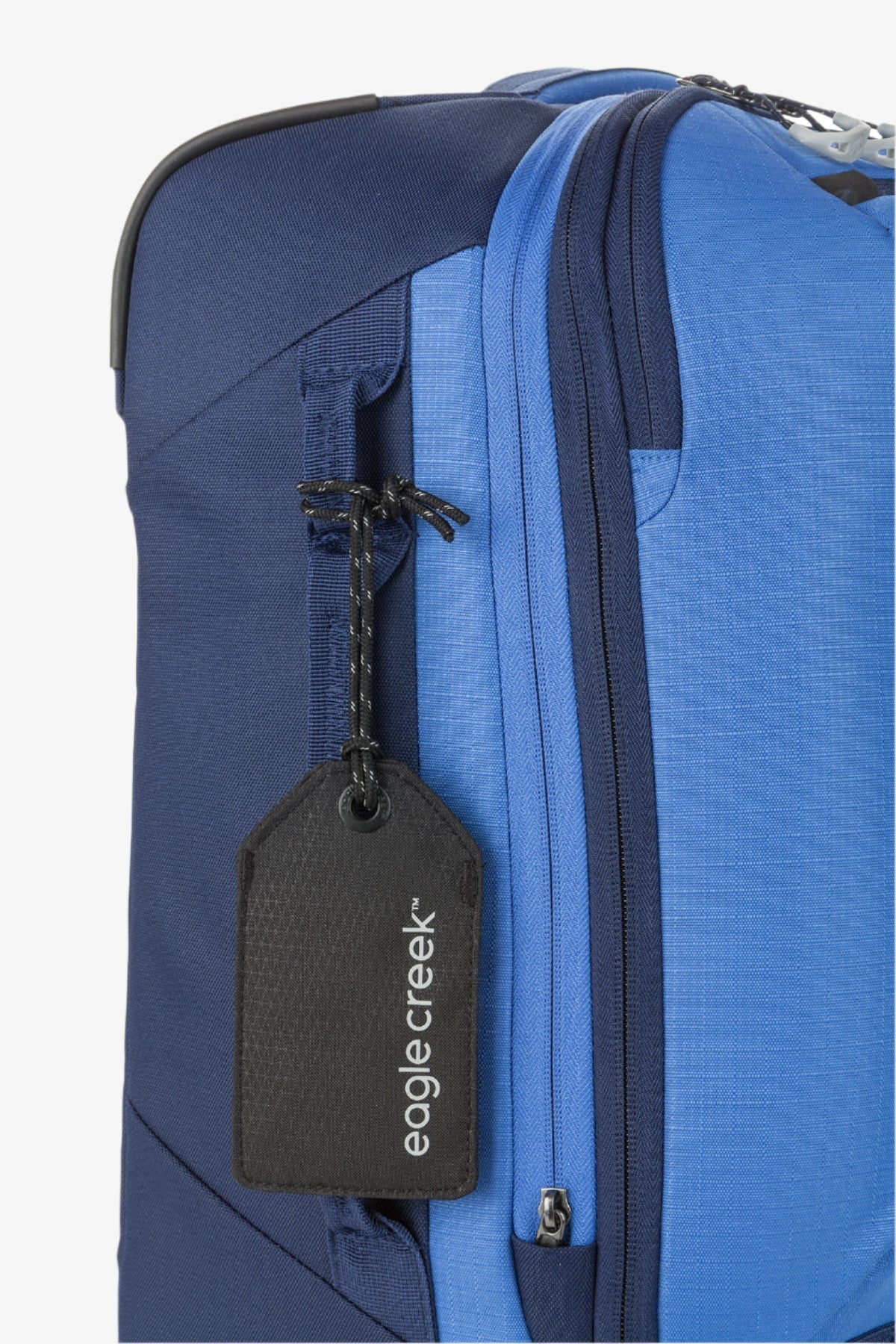 Eagle Creek Reflective Luggage Tag in Black — angle view 2
