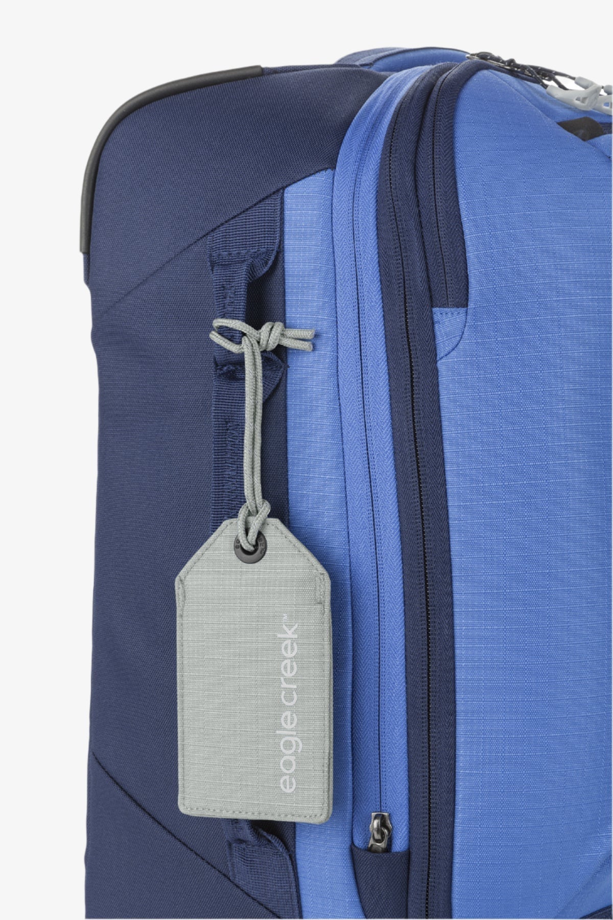 Eagle Creek Reflective Luggage Tag in Storm Grey — angle view 2