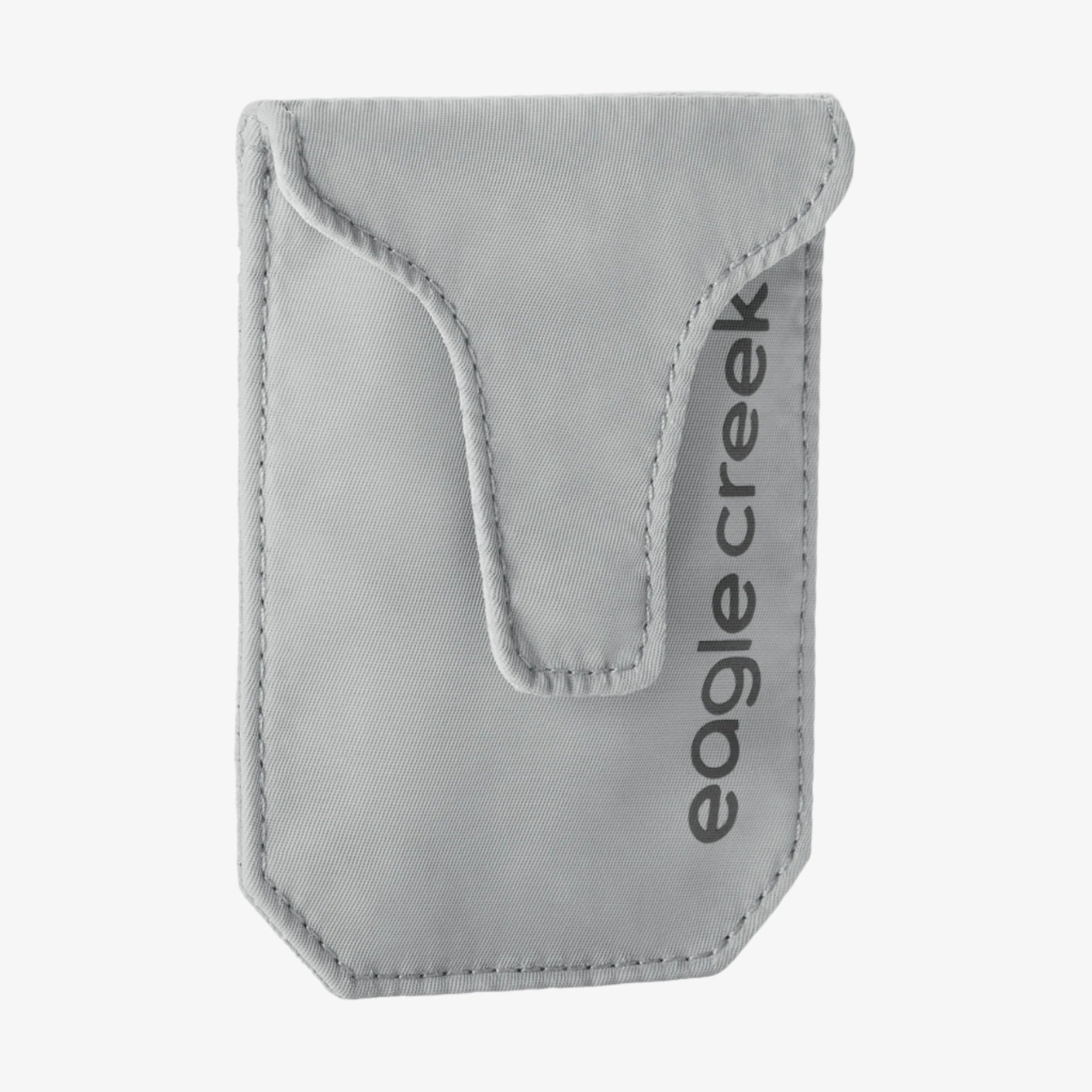 Eagle Creek Undercover RFID Bra Pouch in Storm Grey — front view