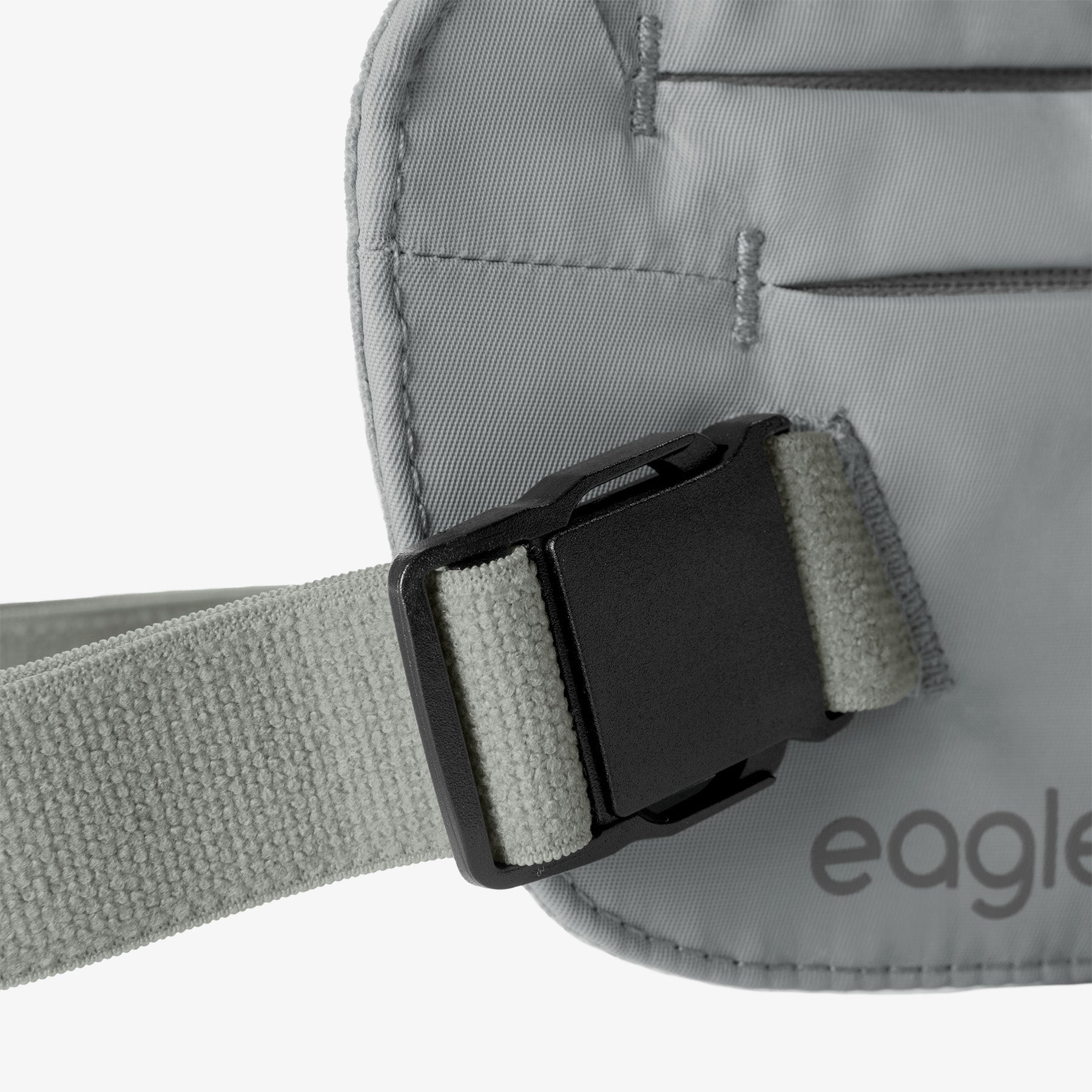 Eagle Creek Undercover RFID Money Belt in Storm Grey — angle view 3