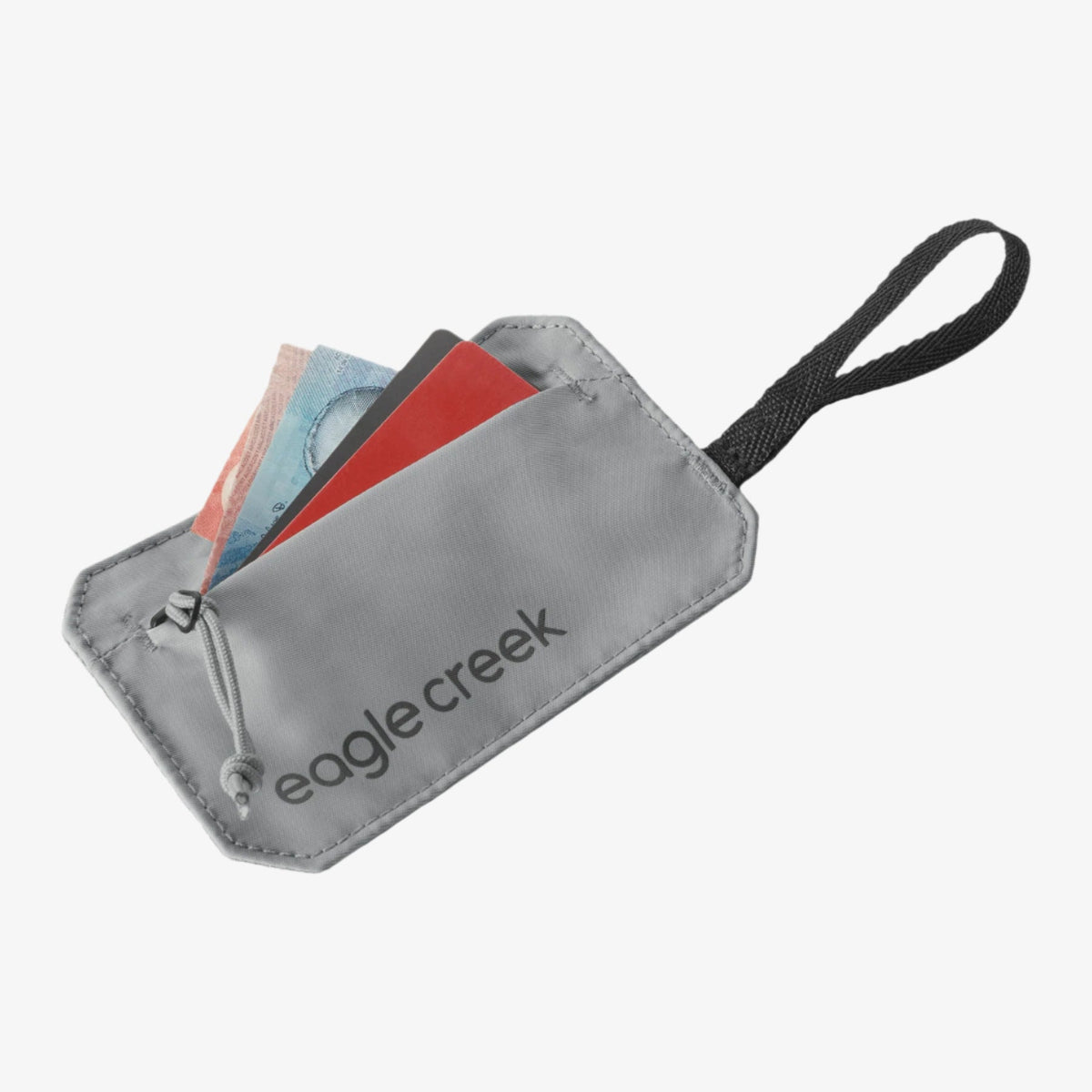 Eagle Creek Undercover RFID Hidden Pocket in Storm Grey — detail view # color_Storm Grey