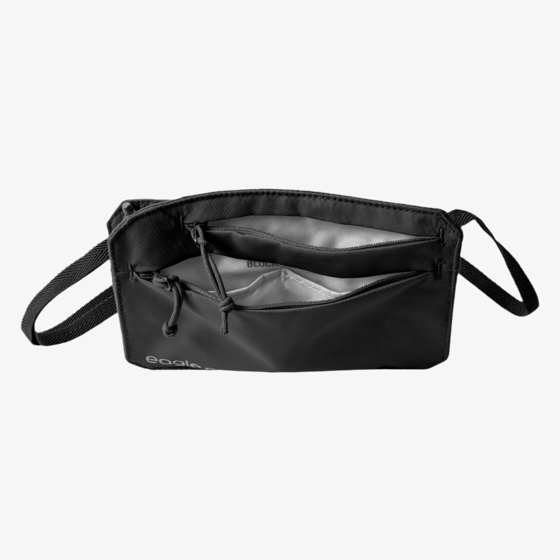 Eagle Creek Undercover RFID Neck Wallet in Black — detail view
