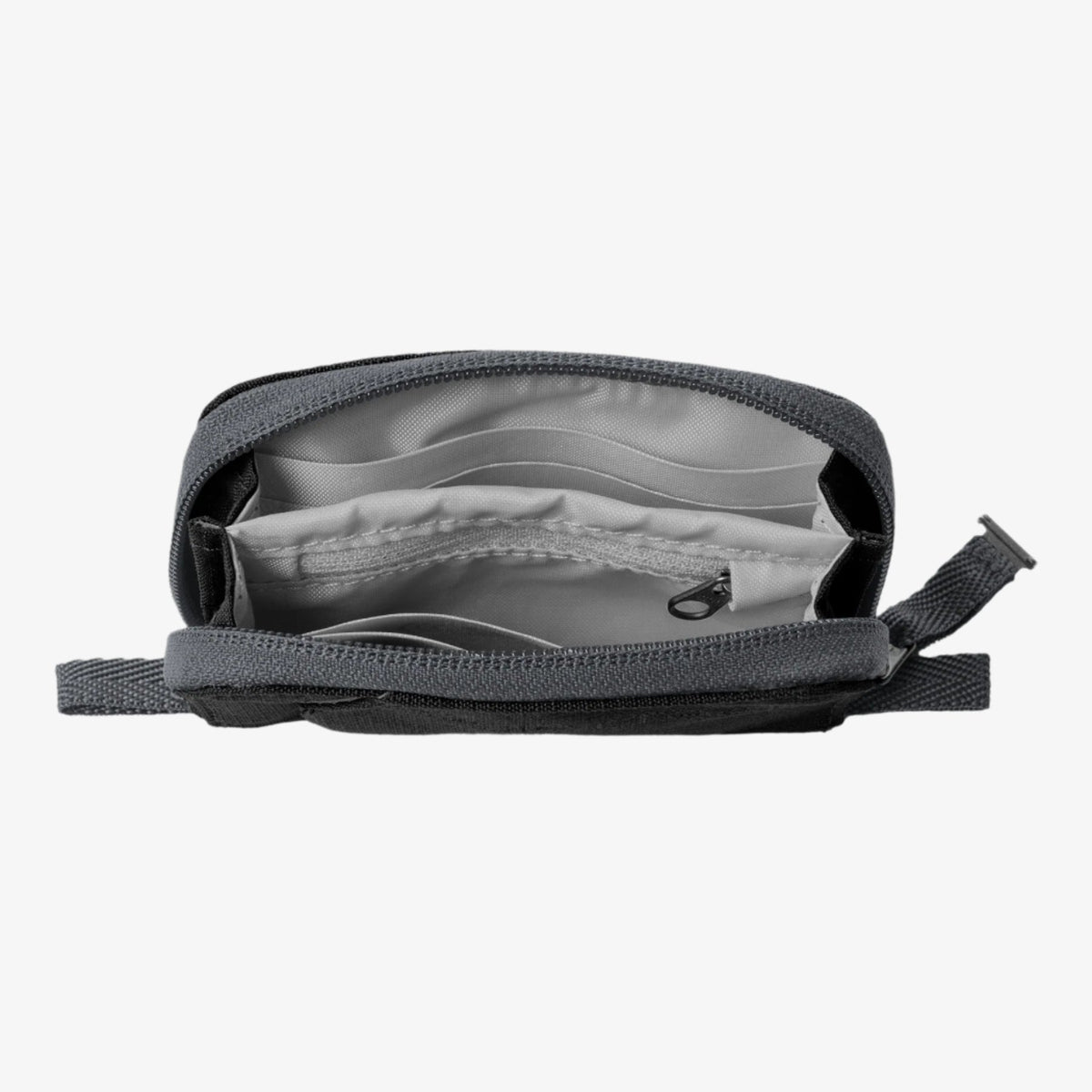 Eagle Creek Stash RFID Zip Wallet in Black — interior view # color_Black
