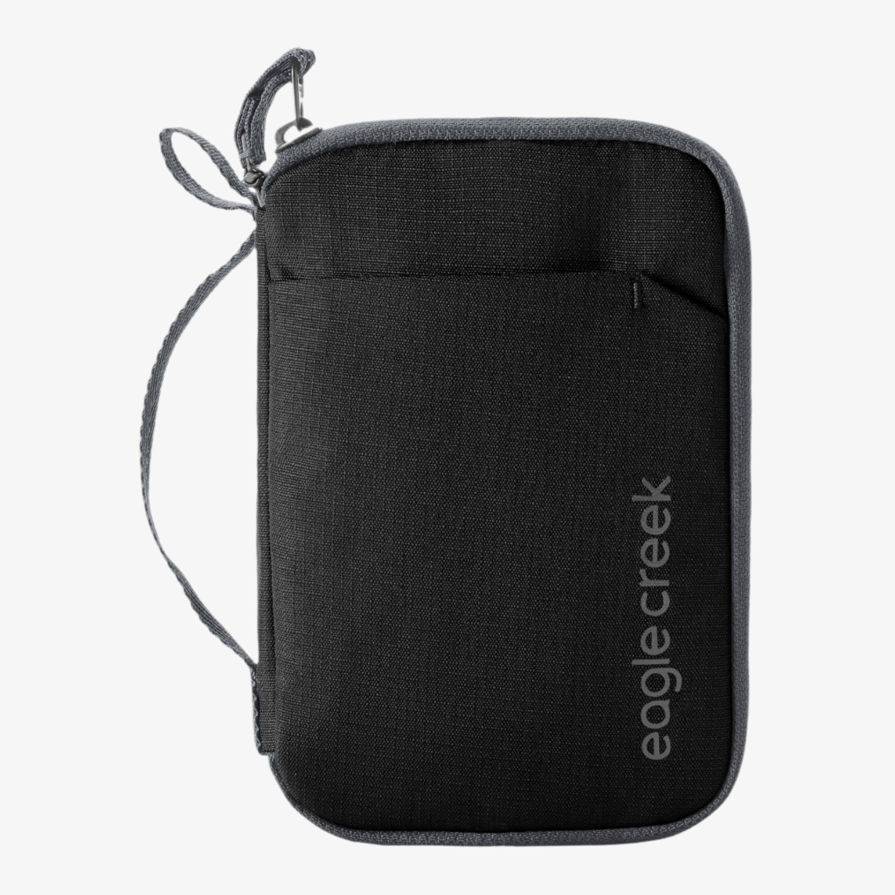 Eagle Creek Stash RFID Passport Wallet in Black — angle view 2